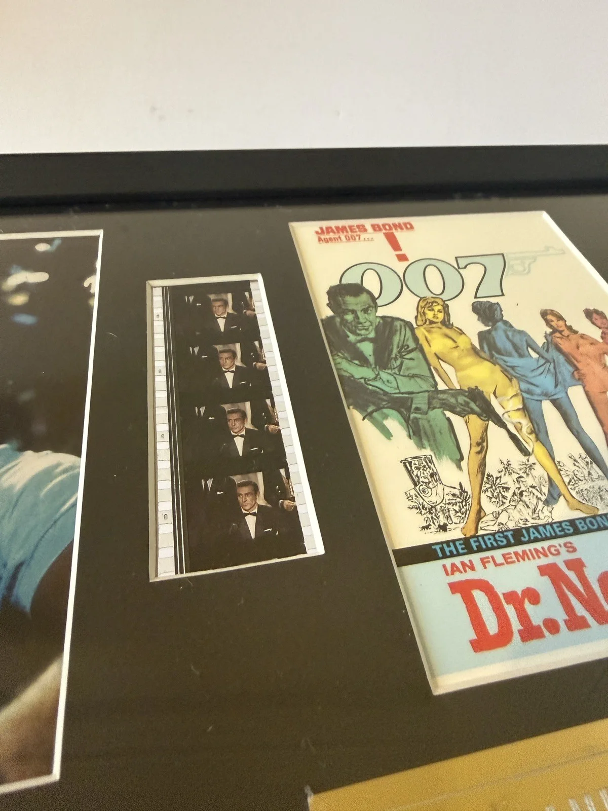 JAMES BOND 007 framed DR. NO original 35mm film cells Sean Connery, image 5