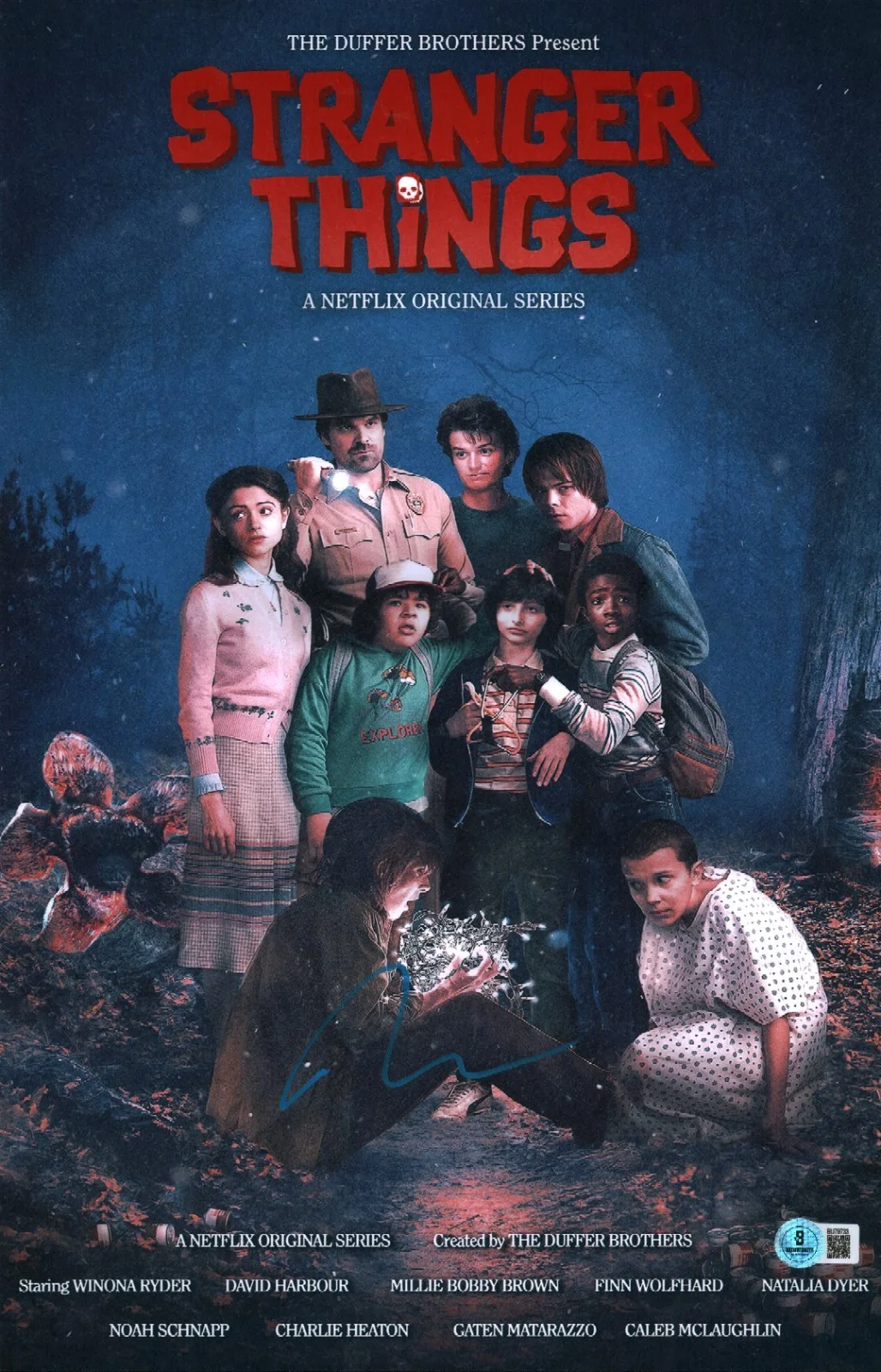 charlie heaton — CHARLIE HEATON SIGNED STRANGER THINGS 11X17 PHOTO S1 JONATHAN BYERS COA BAS