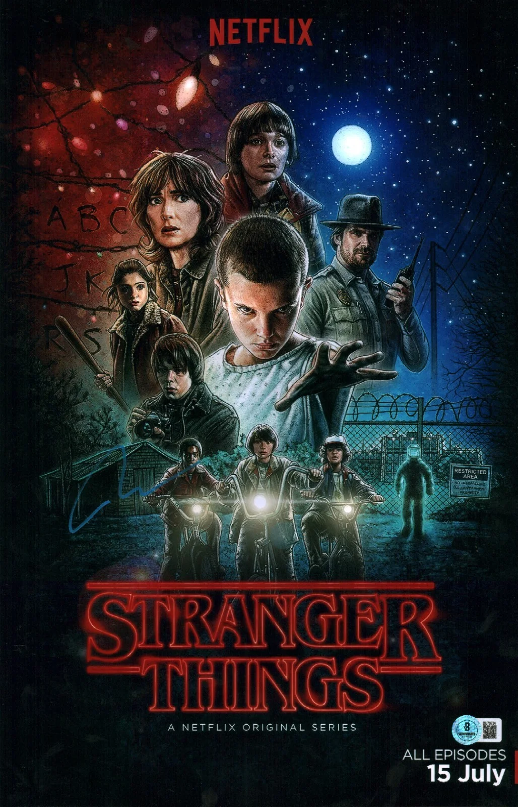 charlie heaton — CHARLIE HEATON SIGNED STRANGER THINGS 11X17 PHOTO S1 JONATHAN BYERS COA BAS