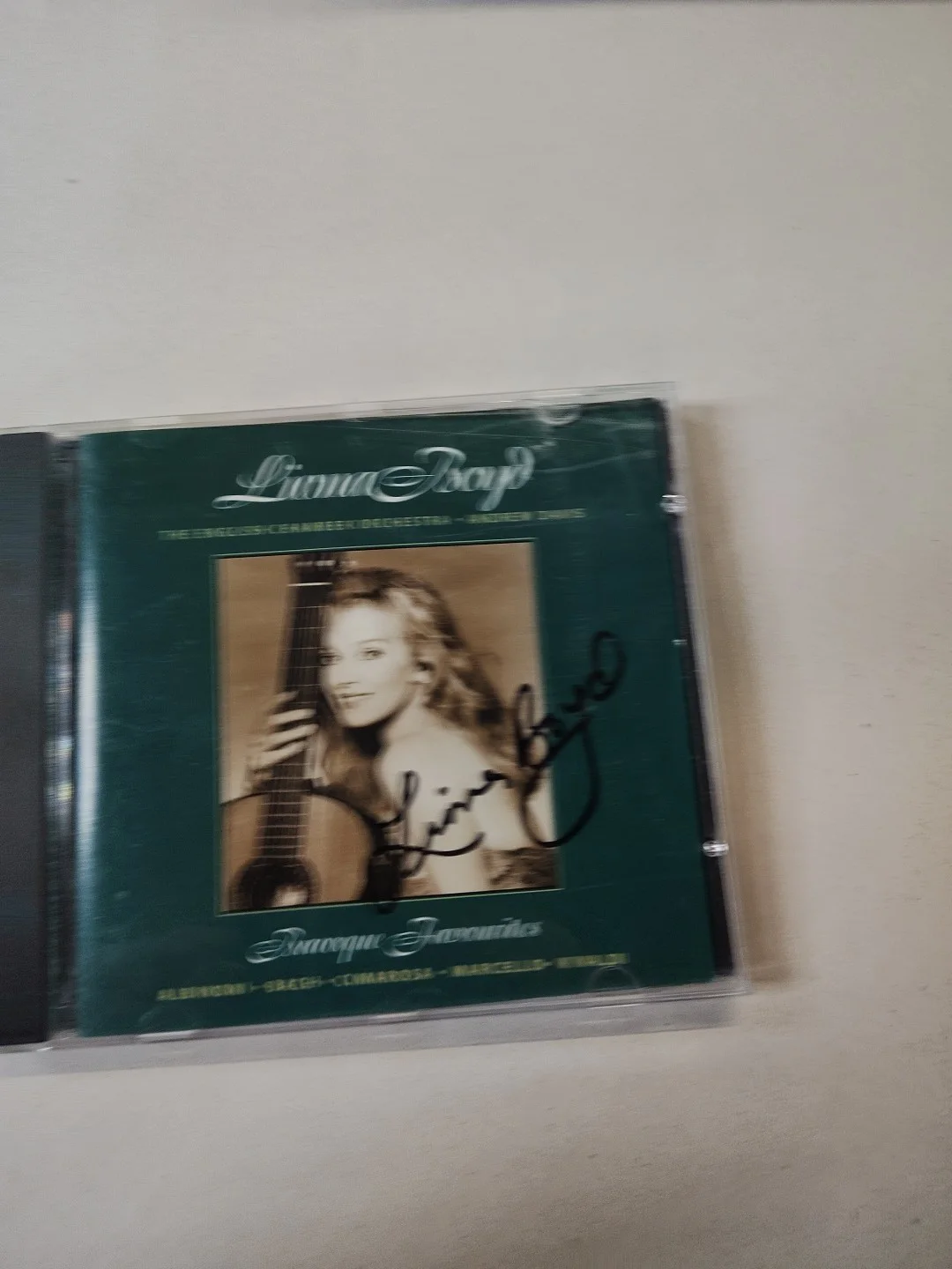 Liona Boyd Signed CD Inlay No CD Included, image 3