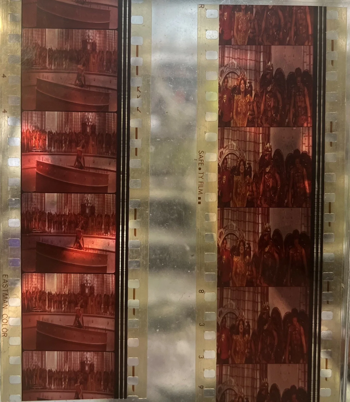 Sam J. Jones. Flash Gordon 35mm Film Cell Strip Movie Memorabilia, изображение 2