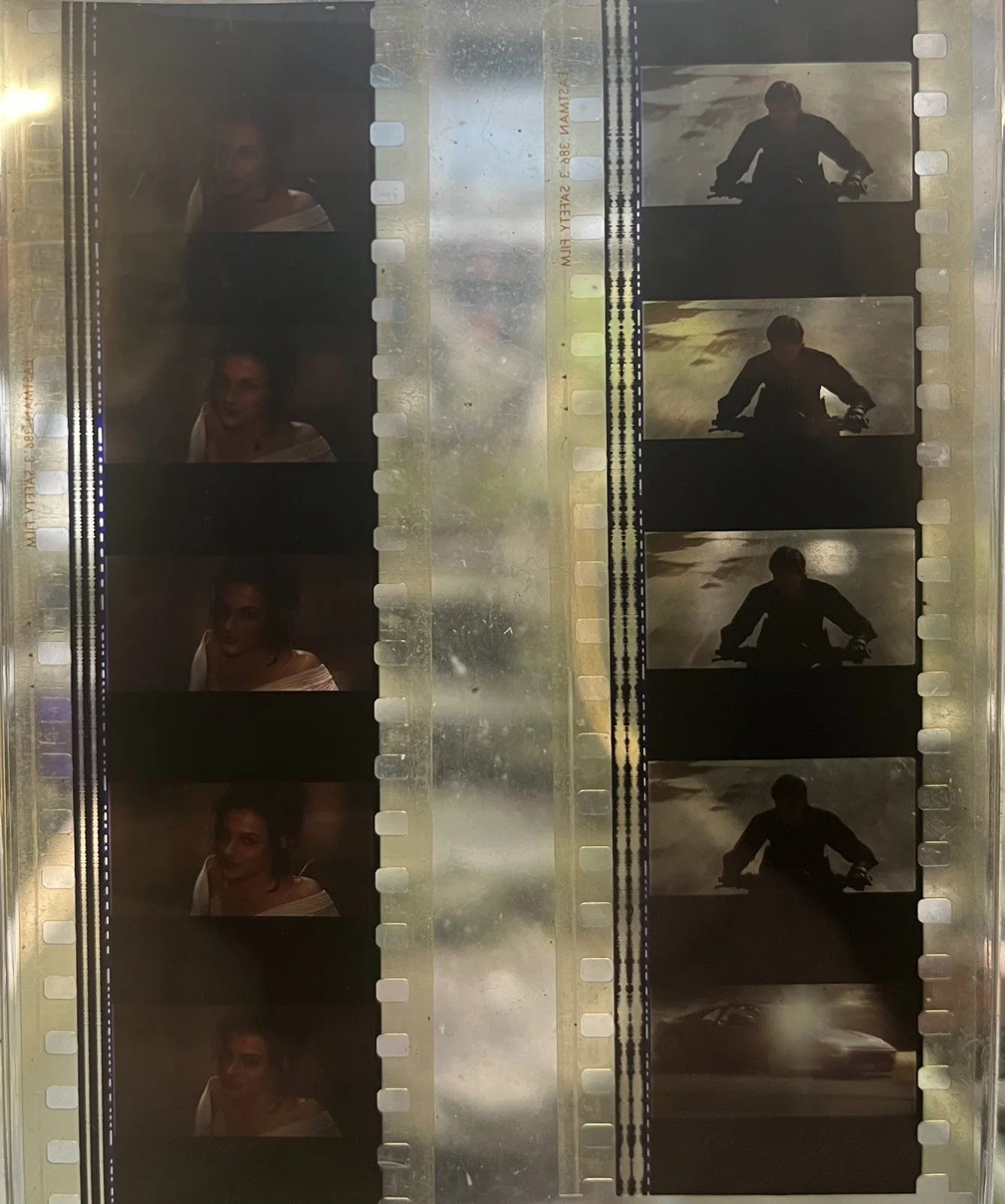 Pierce Brosnan . 007. Goldeneye 35mm Film Cell Strip Movie Memorabilia, изображение 2
