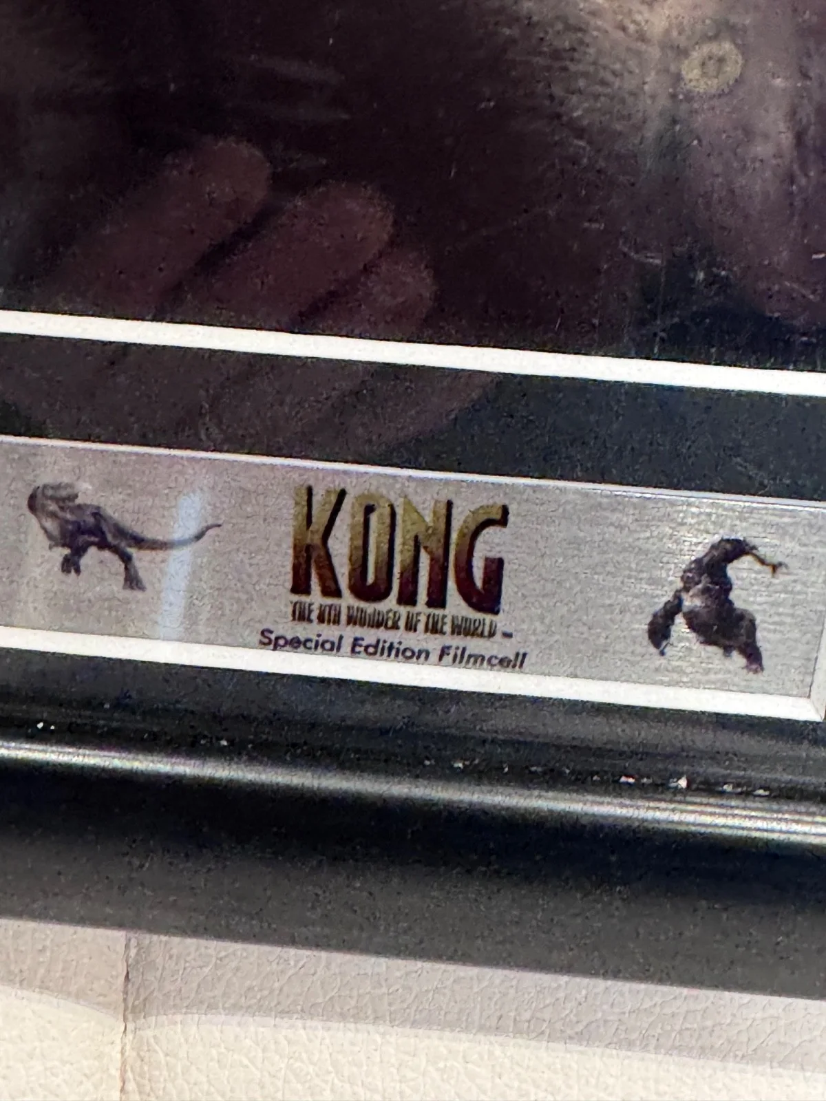 King Kong Limited Edition Framed Movie Filmcell Certificate Of Authenticity, изображение 3