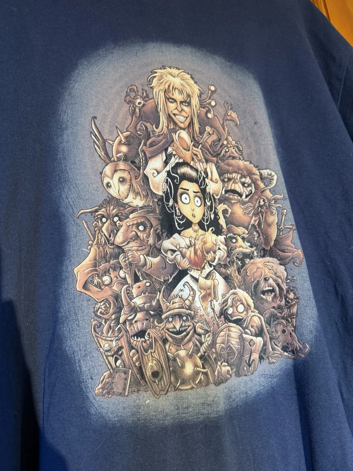 Vintage Labrynth T Shirt David Bowie, image 4