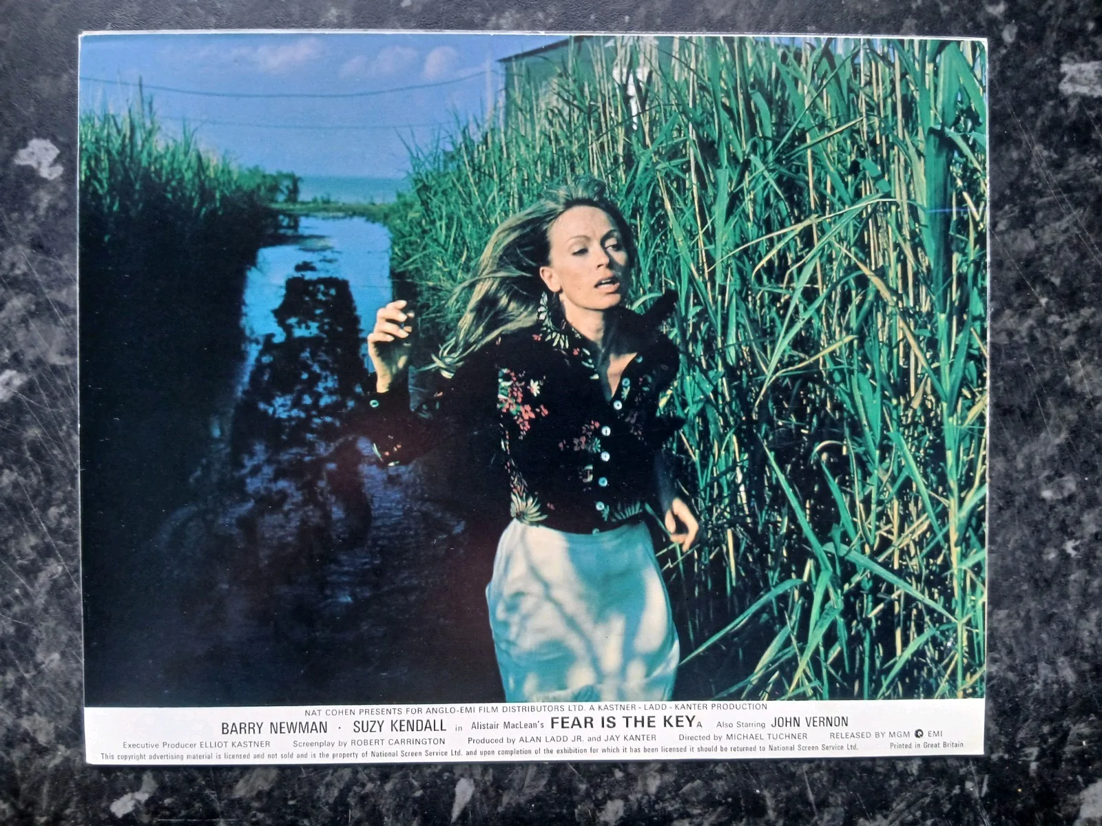 FEAR IS THE KEY, SET OF 8 LOBBY CARDS. BARRY NEWMAN. ALISTAIR MACLEAN, изображение 3