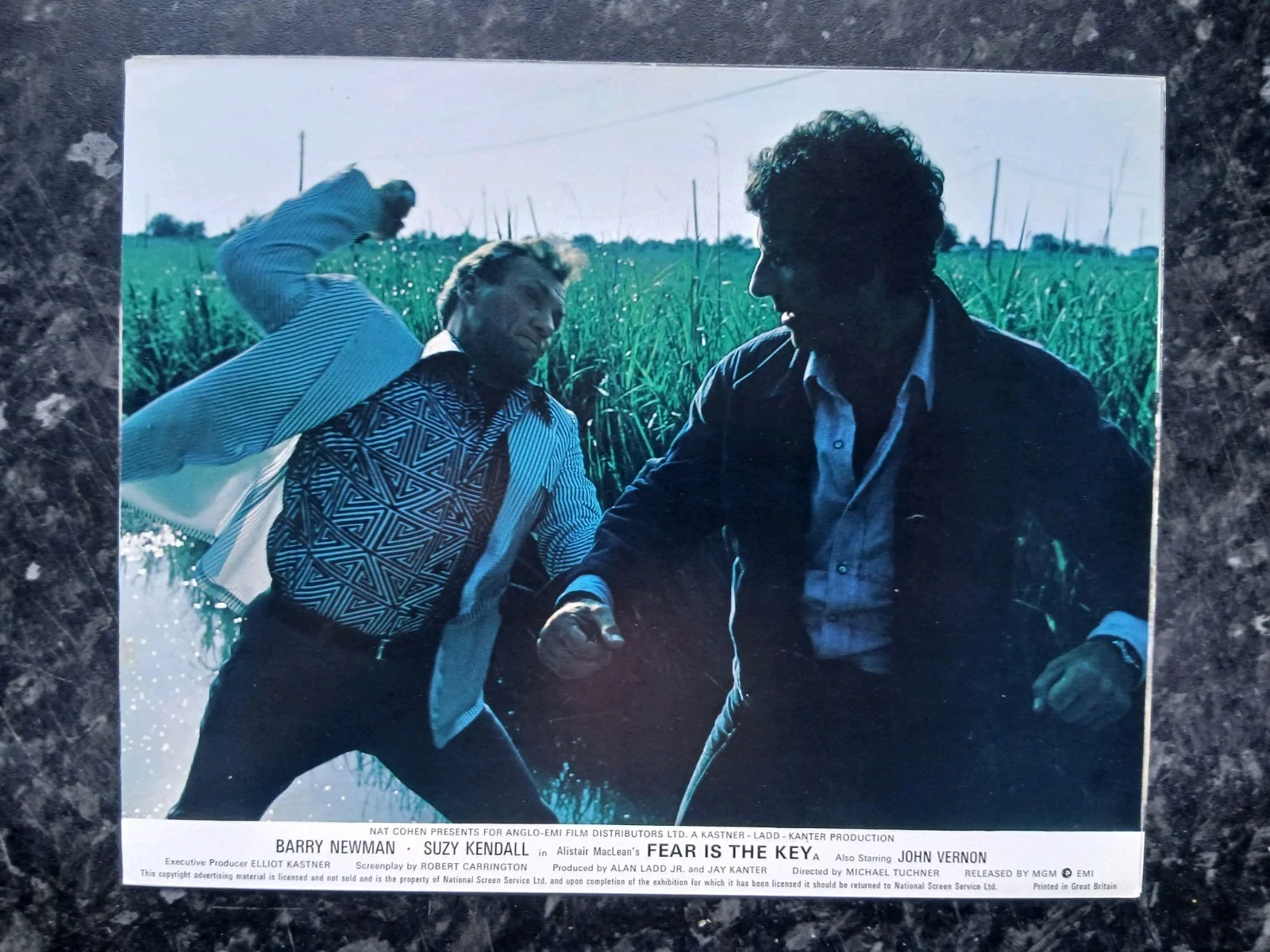 FEAR IS THE KEY, SET OF 8 LOBBY CARDS. BARRY NEWMAN. ALISTAIR MACLEAN, изображение 4