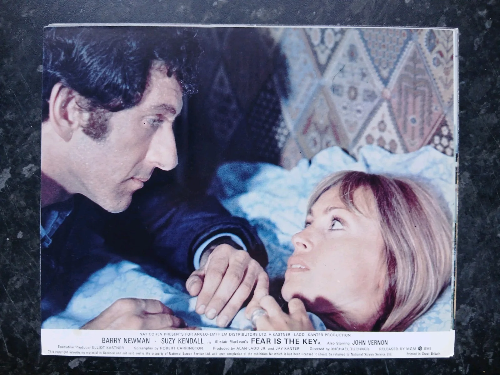 FEAR IS THE KEY, SET OF 8 LOBBY CARDS. BARRY NEWMAN. ALISTAIR MACLEAN, изображение 5