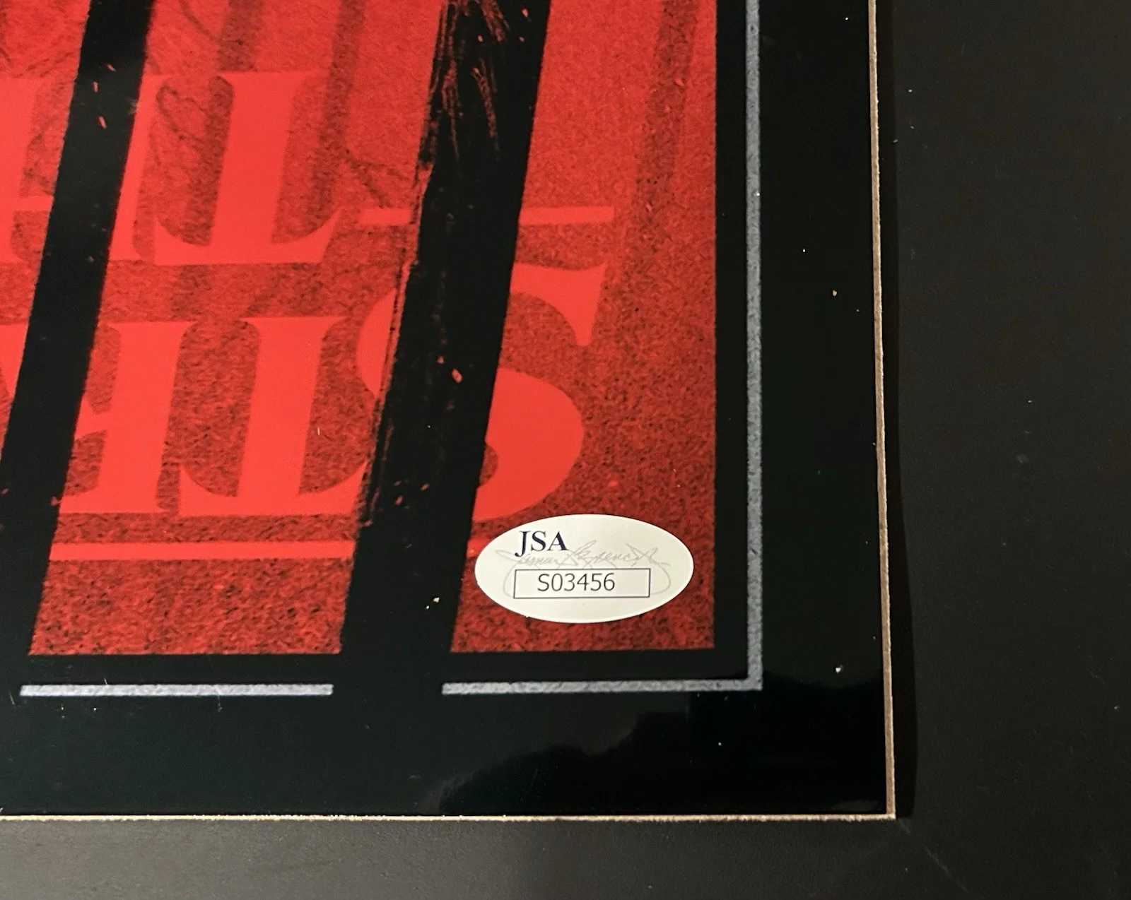Mark Steger — Mark Steger Signed 11x14 Stranger Things Demogorgon Inscribed JSA COA, image 3