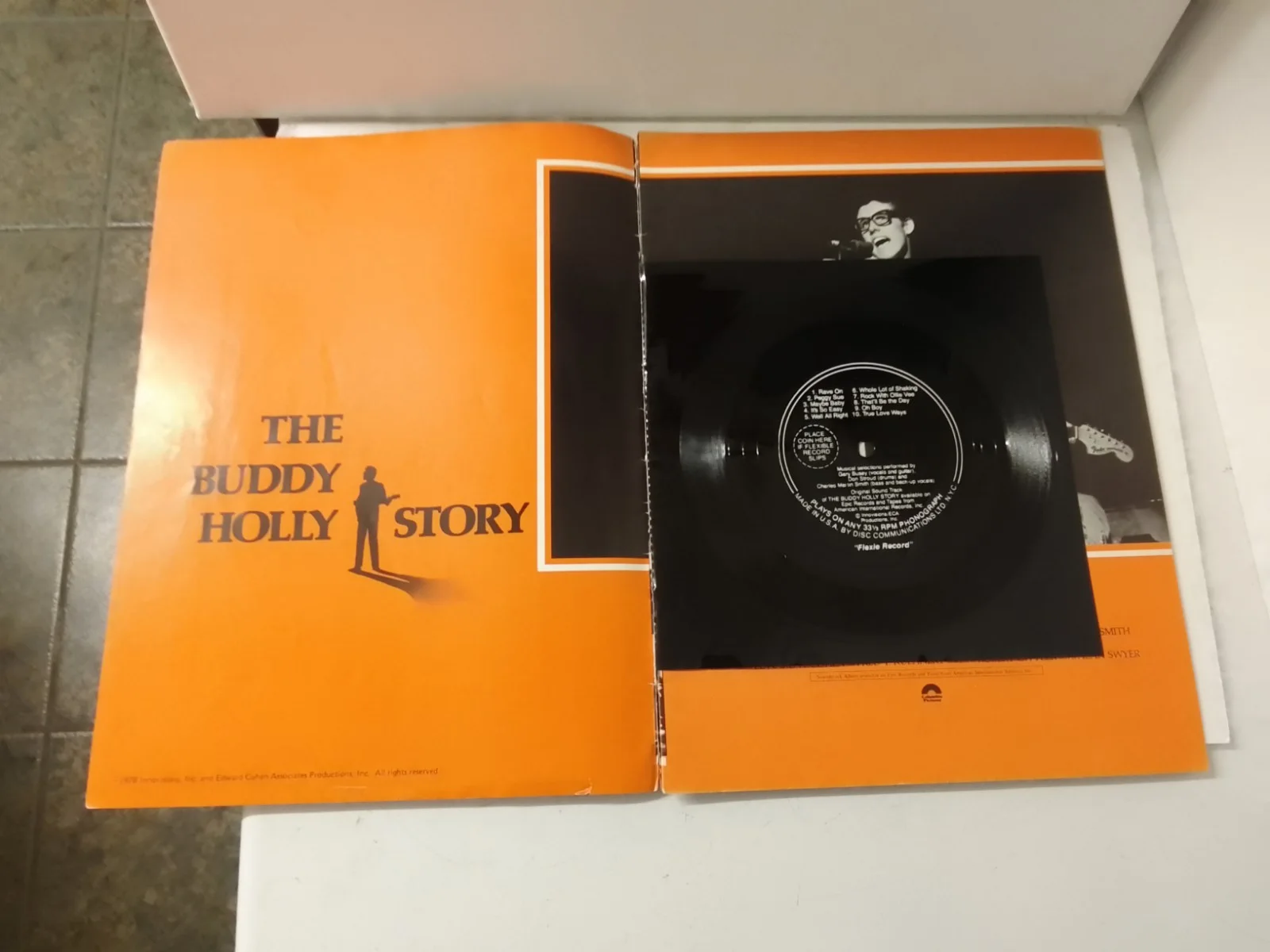 The Buddy Holly Story Film Campaign Book 1978, image 5