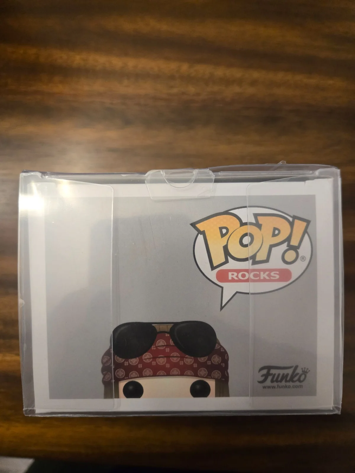 AXL ROSE Autographed Signed GUNS N ROSES Funko POP #50 Mint Condition W/ Case, image 2