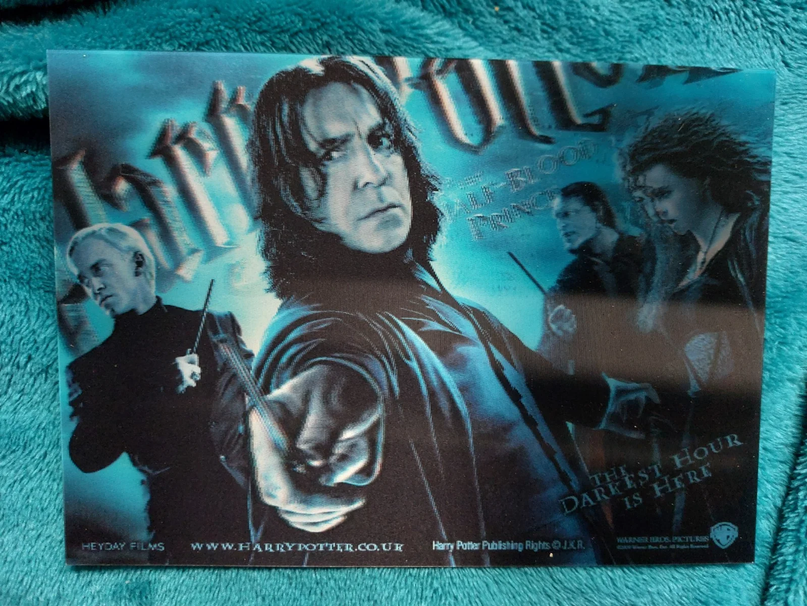 2 lenticular postcard from Harry Potter and the Deathly Hallows Part 1 plus 10x8, изображение 2