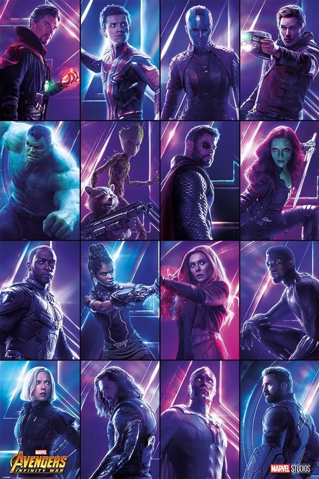 Avengers Poster Infinity War Large 61x91.5 cm | 24x36 inch New Marvel Movie Art, изображение 2