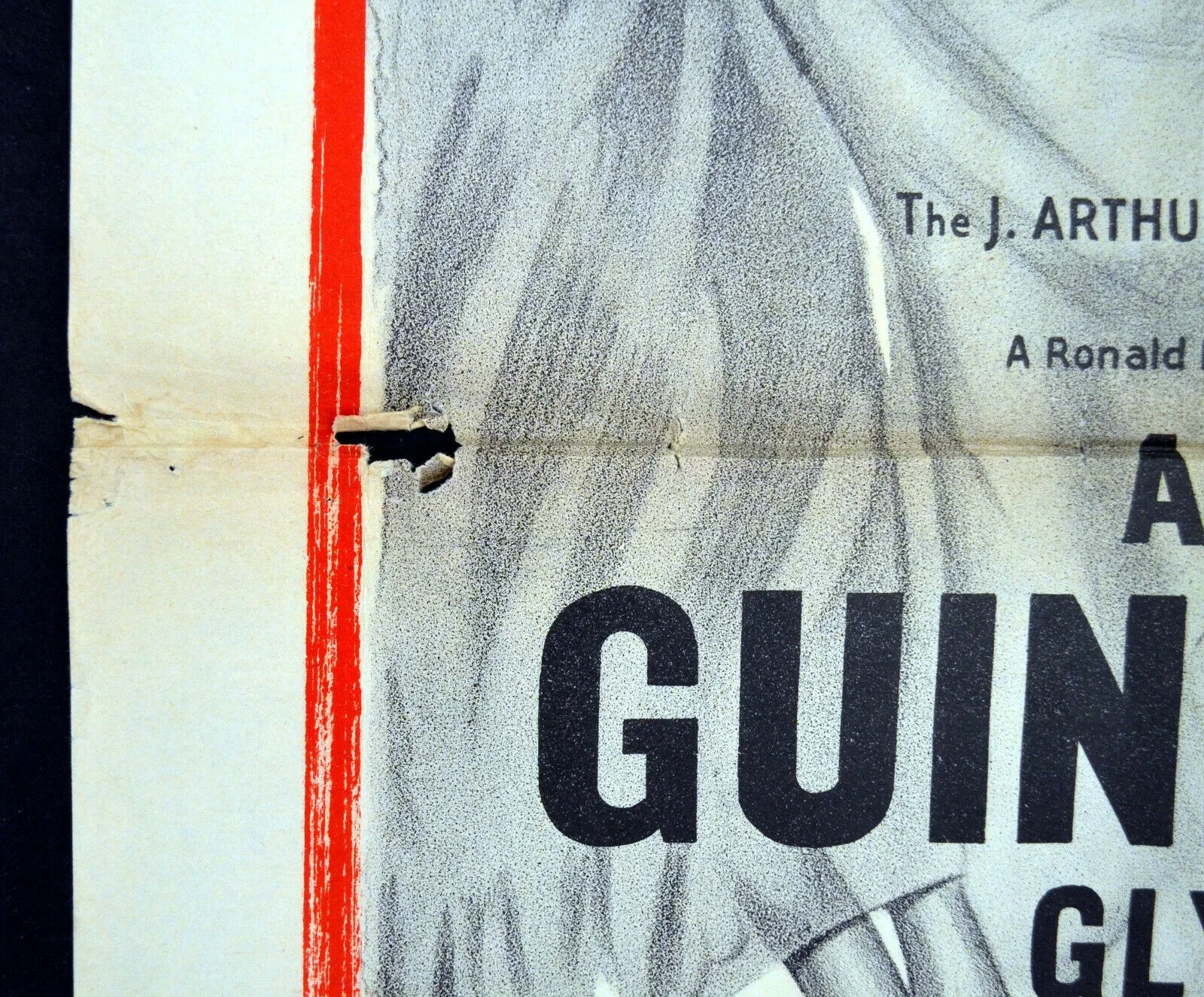 CARD 1952 Alec Guinness, Glynis Johns, Petula Clark, Valerie Hobson UK 1-SHEET, изображение 4