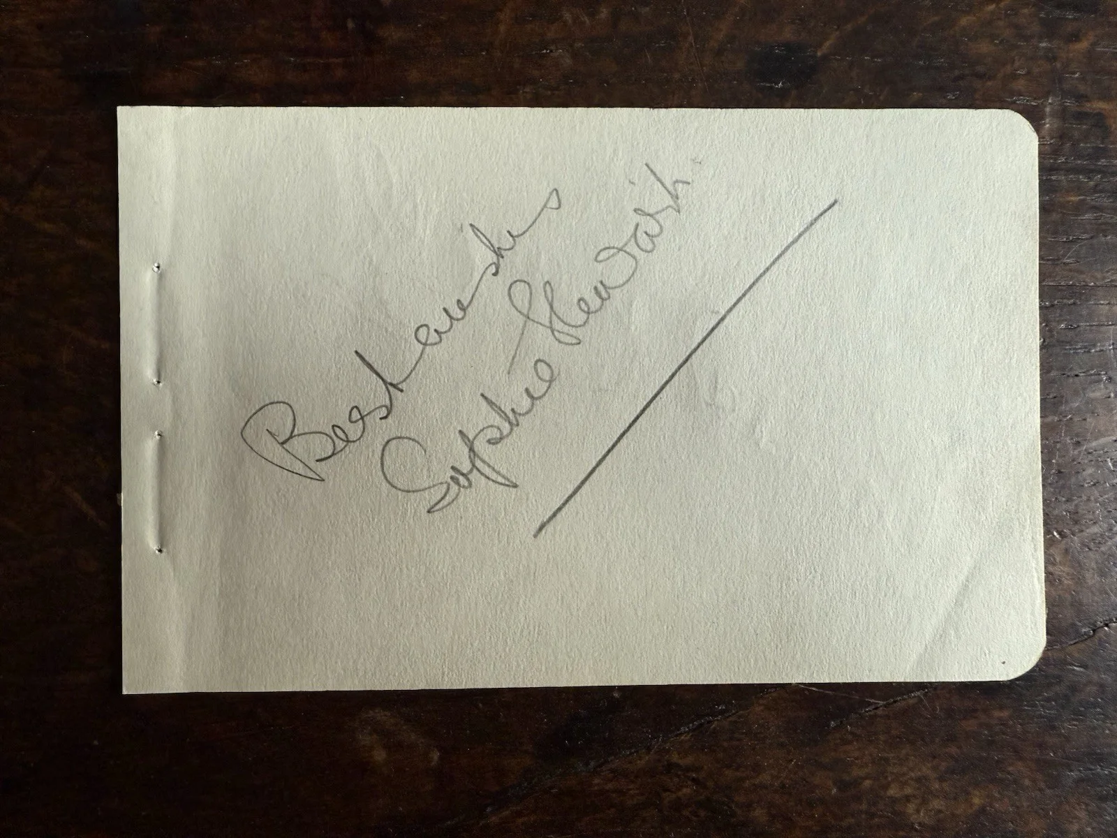 CONRAD NAGEL & SOPHIE STEWART Autographs Actors Hollywood Cinema Stars Actress, изображение 2