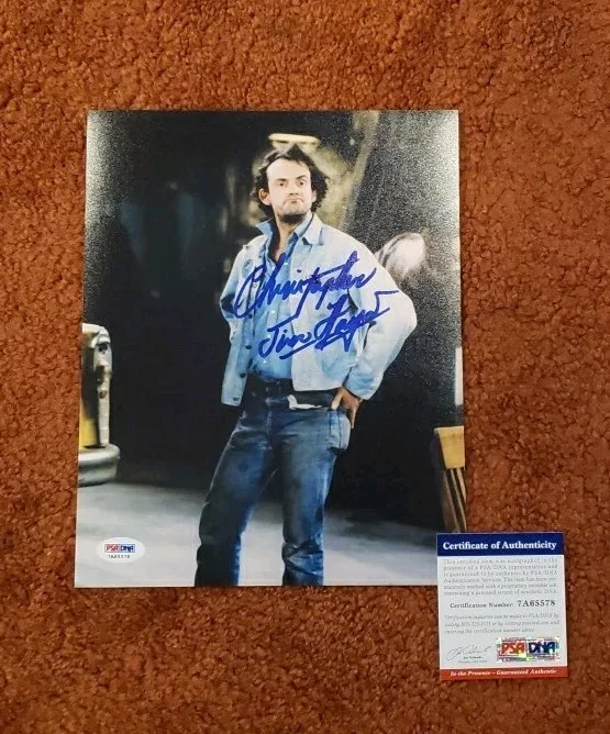 christopher lloyd — *CHRISTOPHER LLOYD* TAXI (1978) 8x10 Signed Autographed Photo PSA/DNA, изображение 2