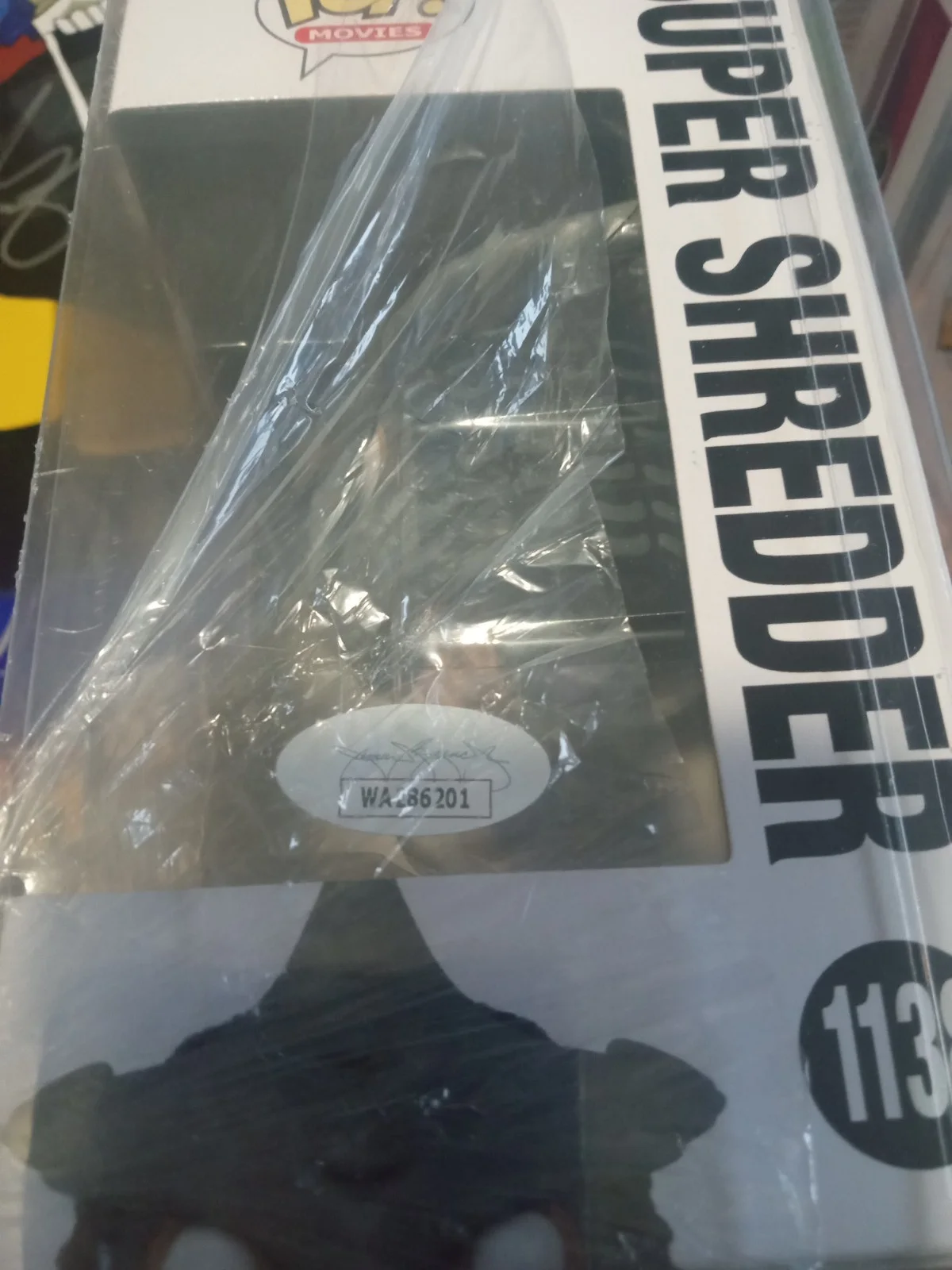 Kevin Nash — TMNT Shredder Funko Pop Kevin Nash Signed 1138 PSA COA, изображение 2