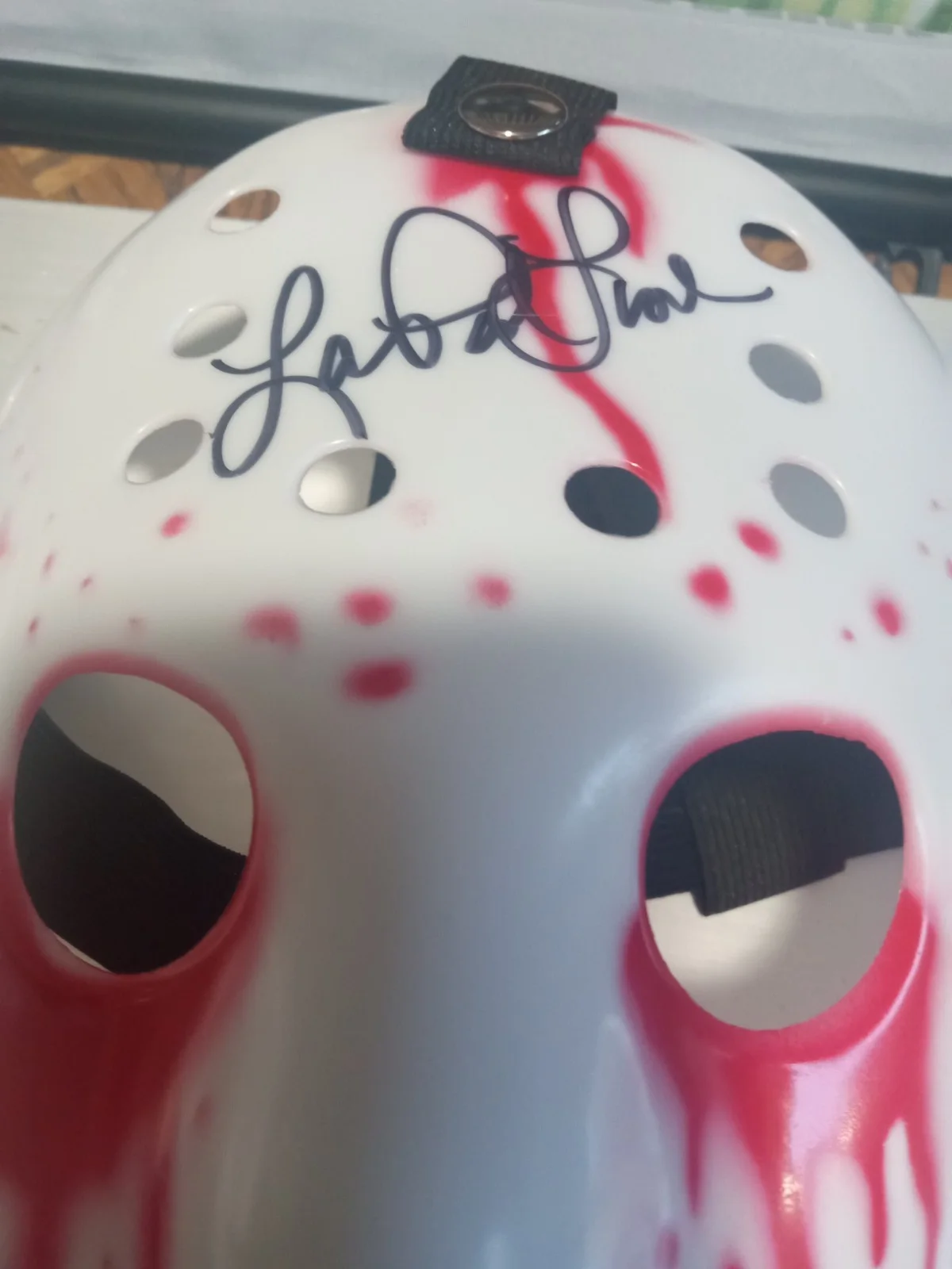 Ari Lehman — Jason Vorhees Mask / Ari Lehman w/ COA. Friday the 13th, изображение 2