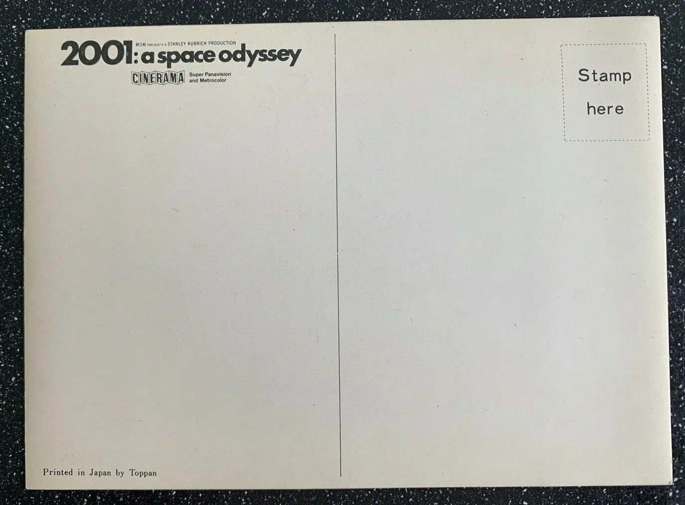 2001: A Space Odyssey (MGM, 1968) - 3D Lenticular Postcard (4.25" X 5.75") -RARE, изображение 2