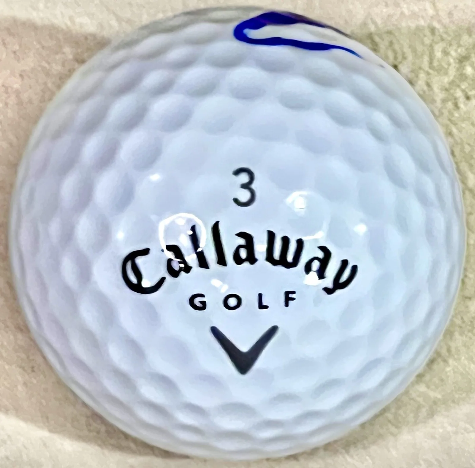 ADAM SANDLER HAPPY GILMORE HAND SIGNED AUTOGRAPHED GOLF BALL MINT W/ EXACT PROOF, изображение 2