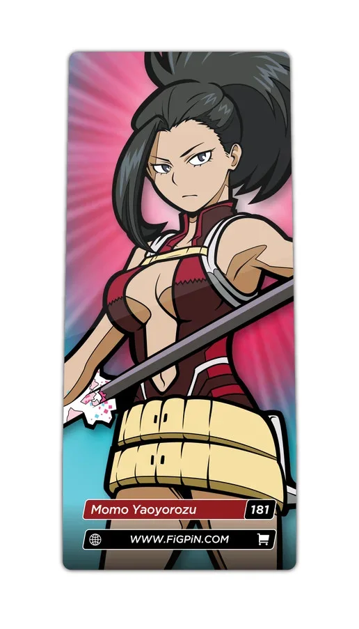 FiGPiN Momo Yaoyorozu (0181) My Hero Academia 3-Inch Enamel Pin, изображение 2
