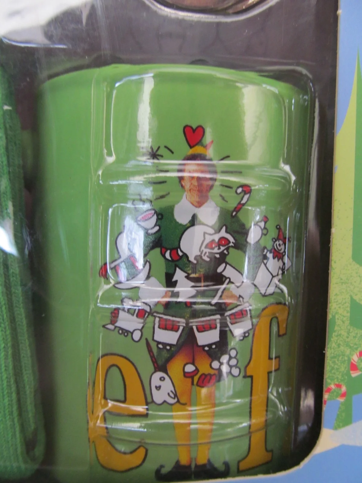 Elf Movie Christmas Coffee Mug Socks & Keyring Gift Set - Shabby Box Bargain!, image 5