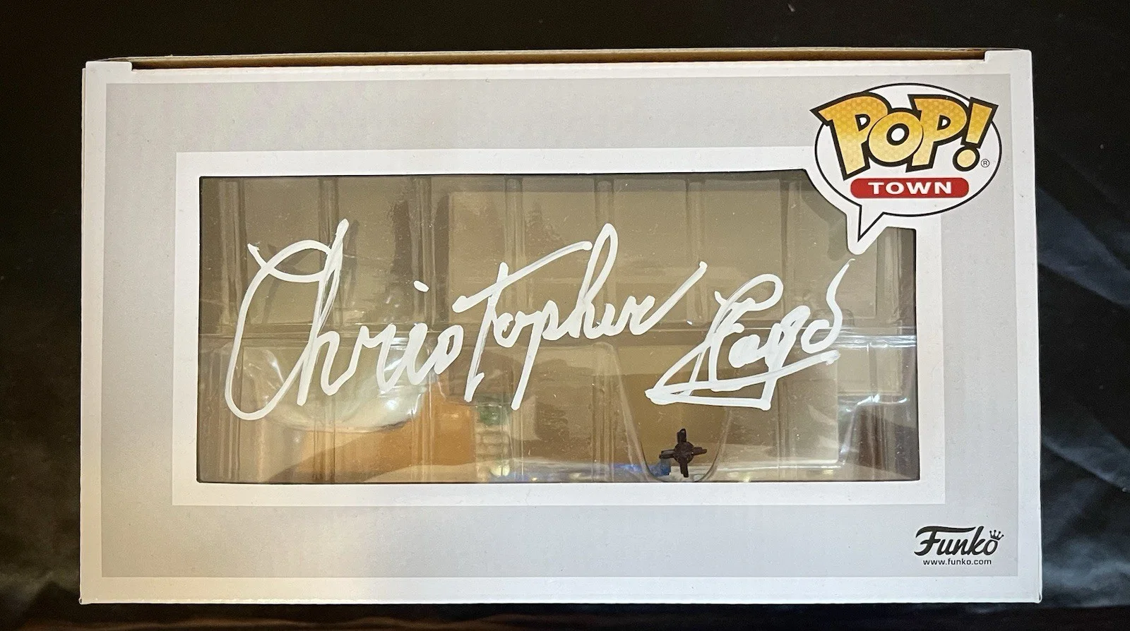 Michael J. Fox — Michael J Fox Back to the Future Cast Signed Funko POP! Clock Tower #15 JSA, image 2