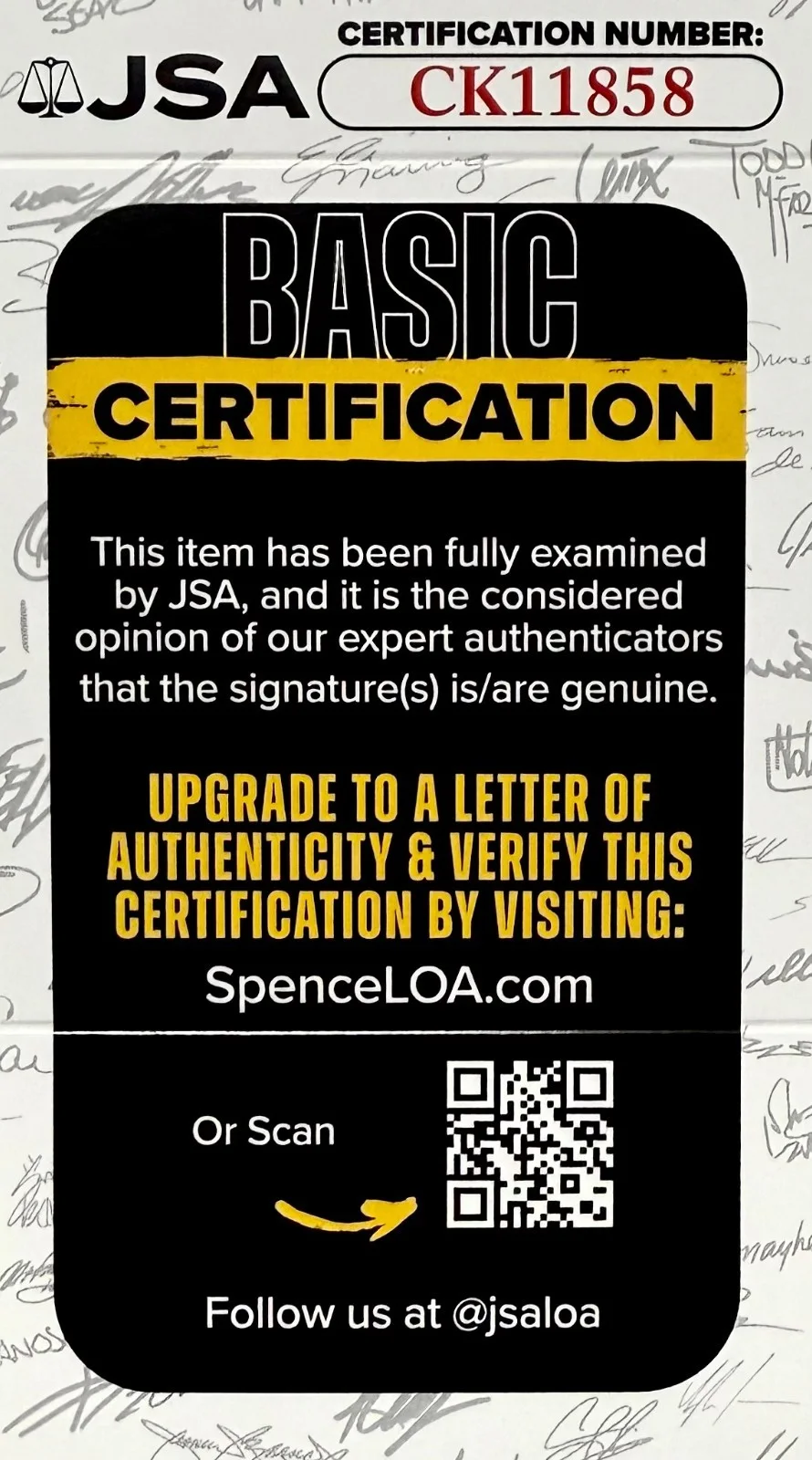 Wayne Rogers — WAYNE ROGERS Autograph Signed 3x5 INDEX CARD COMBAT! M*A*S*H JSA CERTIFIED, image 2
