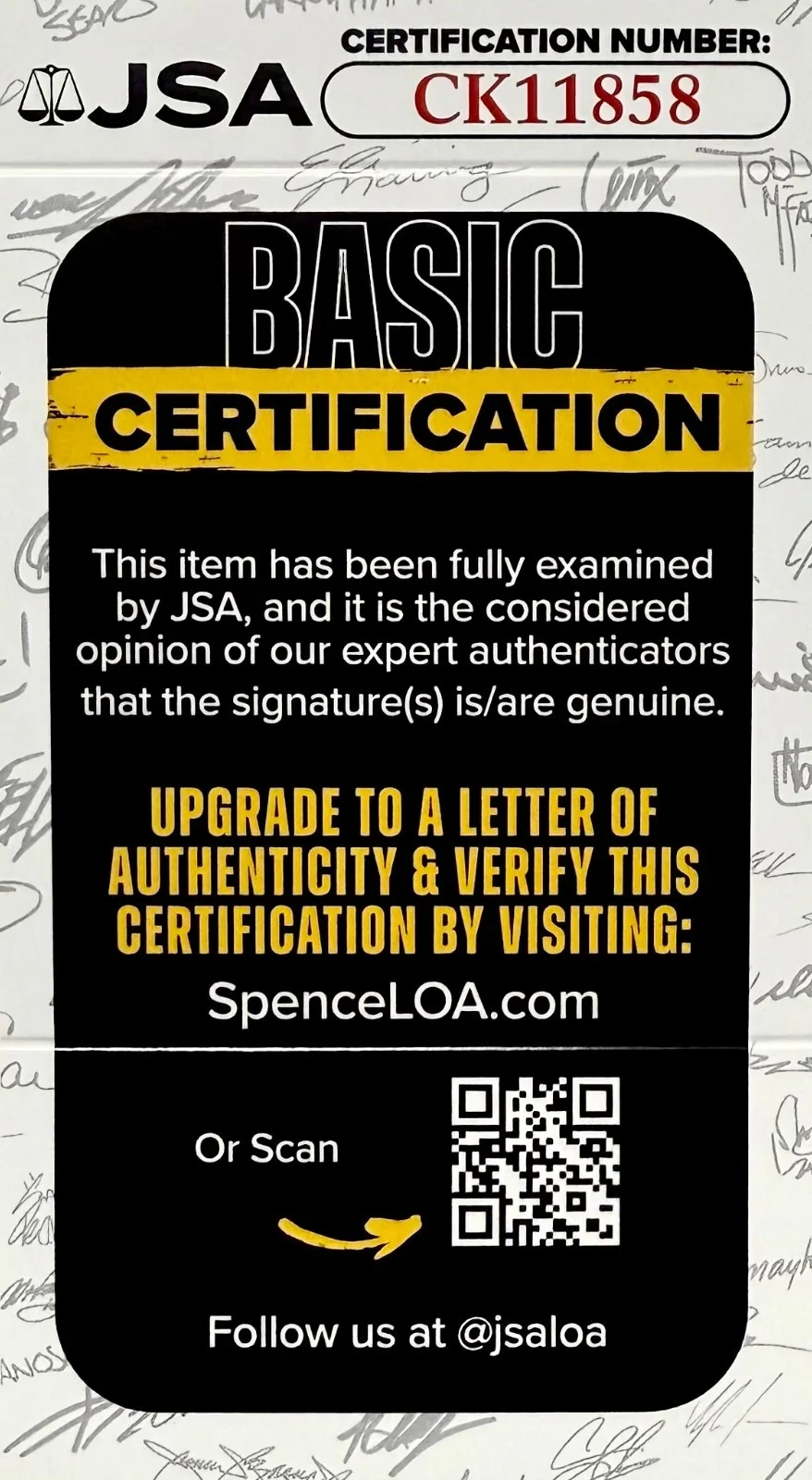 Wayne Rogers — WAYNE ROGERS Autograph Signed 3x5 INDEX CARD COMBAT! M*A*S*H JSA CERTIFIED, image 4