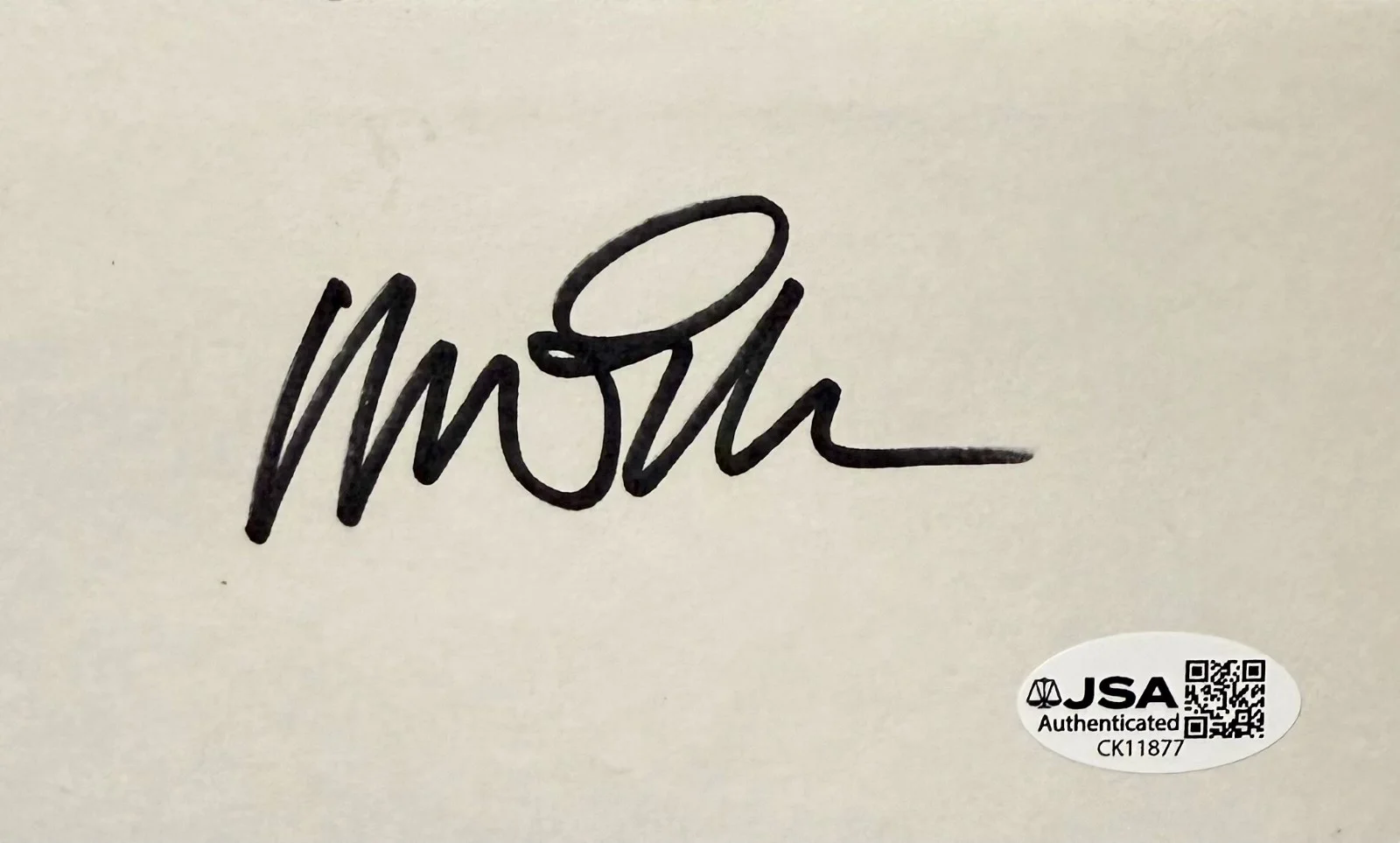 Martin Mull — MARTIN MULL Signed Autograph 3x5 INDEX CARD The Cool Kids Mr. Mom JSA CERTIFIED, изображение 3