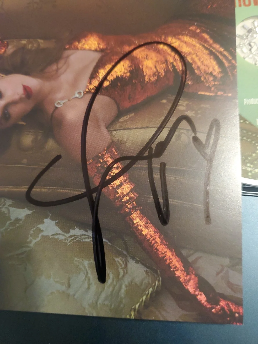 Rare Long Taylor Swift Signed TLOAS TEARDROP PHOTO 2, изображение 2