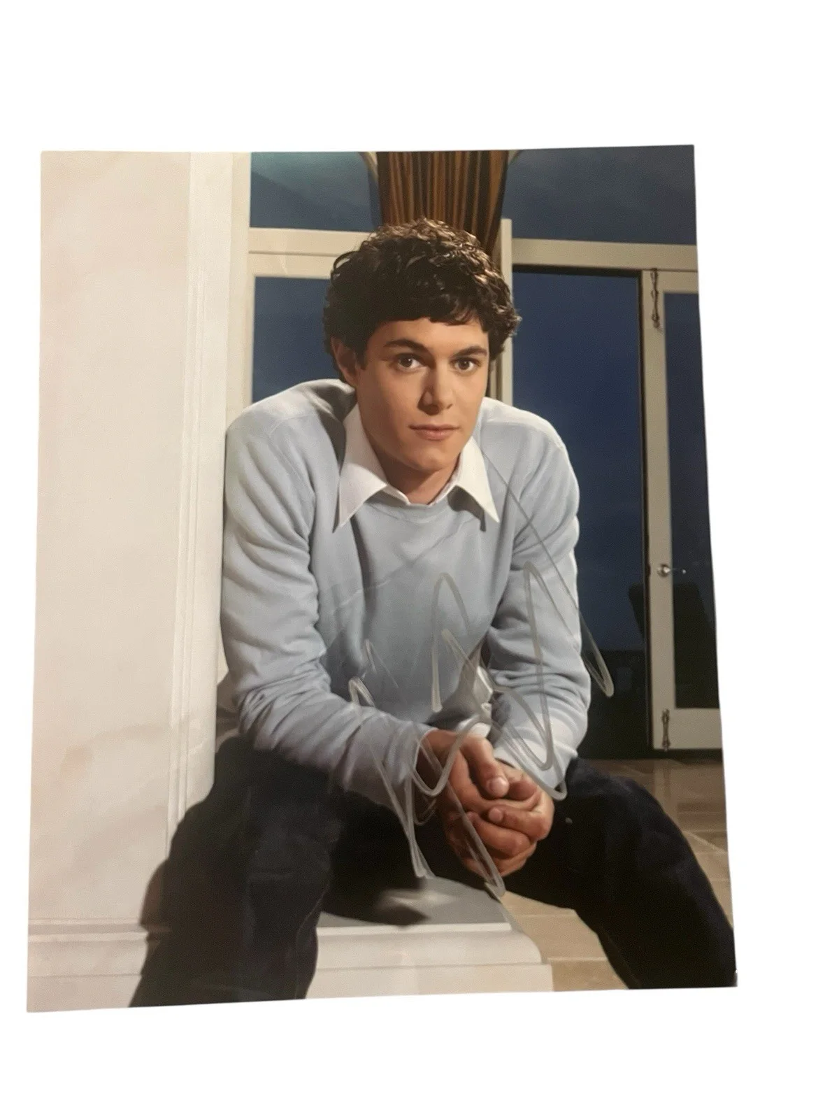 Adam Brody Autographed 8x10 Photo The OC Signed SDCC Convention No COA, изображение 2