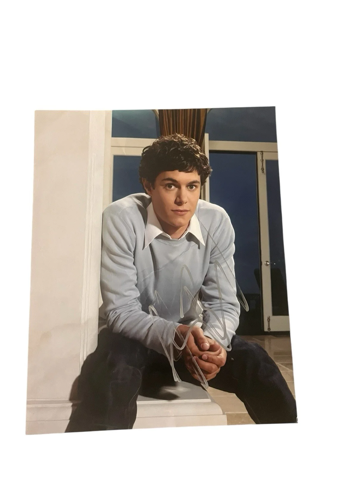 Adam Brody Autographed 8x10 Photo The OC Signed SDCC Convention No COA, изображение 3