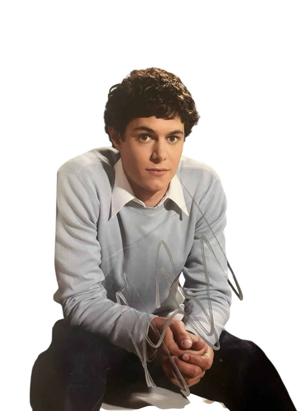 Adam Brody Autographed 8x10 Photo The OC Signed SDCC Convention No COA, изображение 4