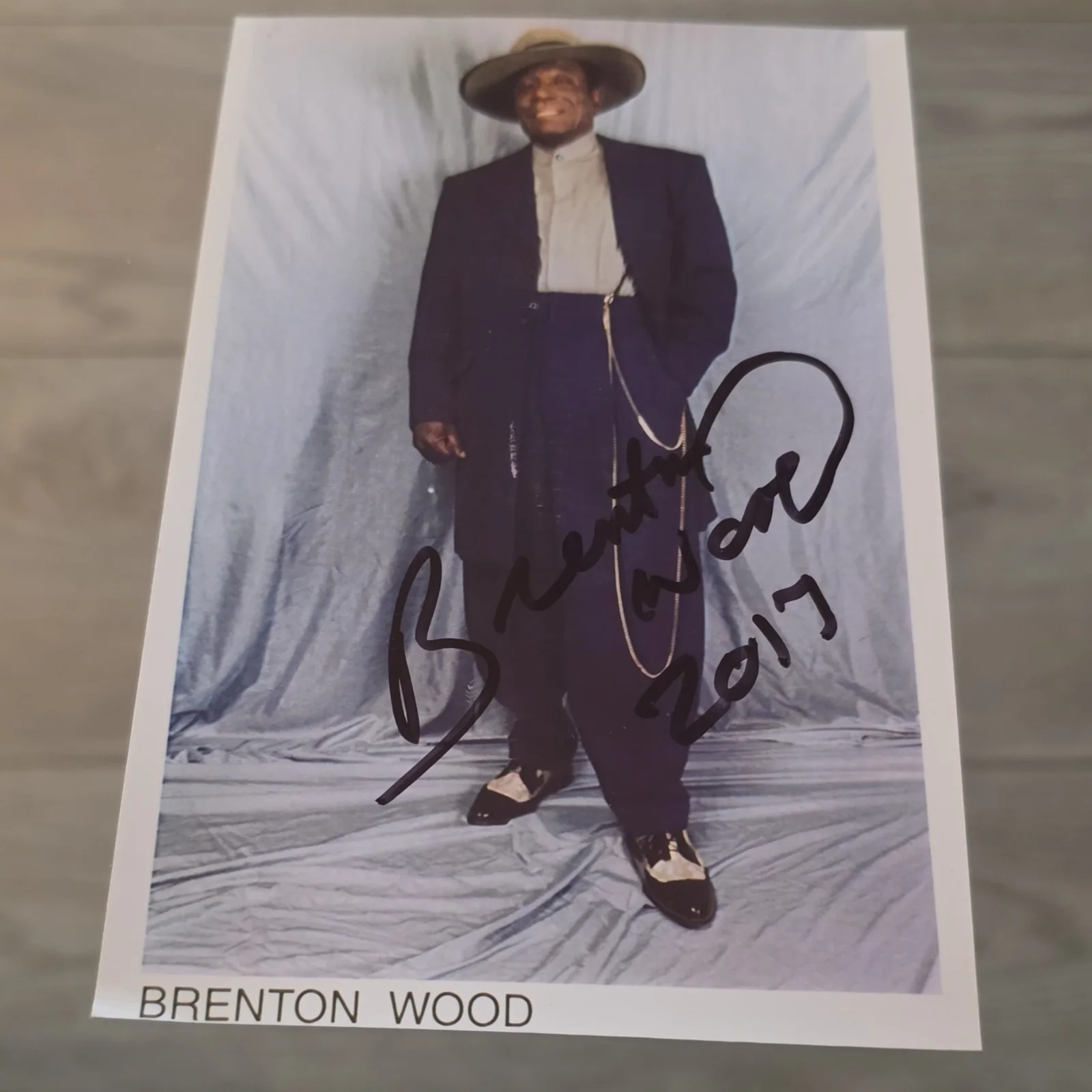 Brenton Wood Autographed Original Photo 2017 R&B Soul Music Memorabilia, image 3