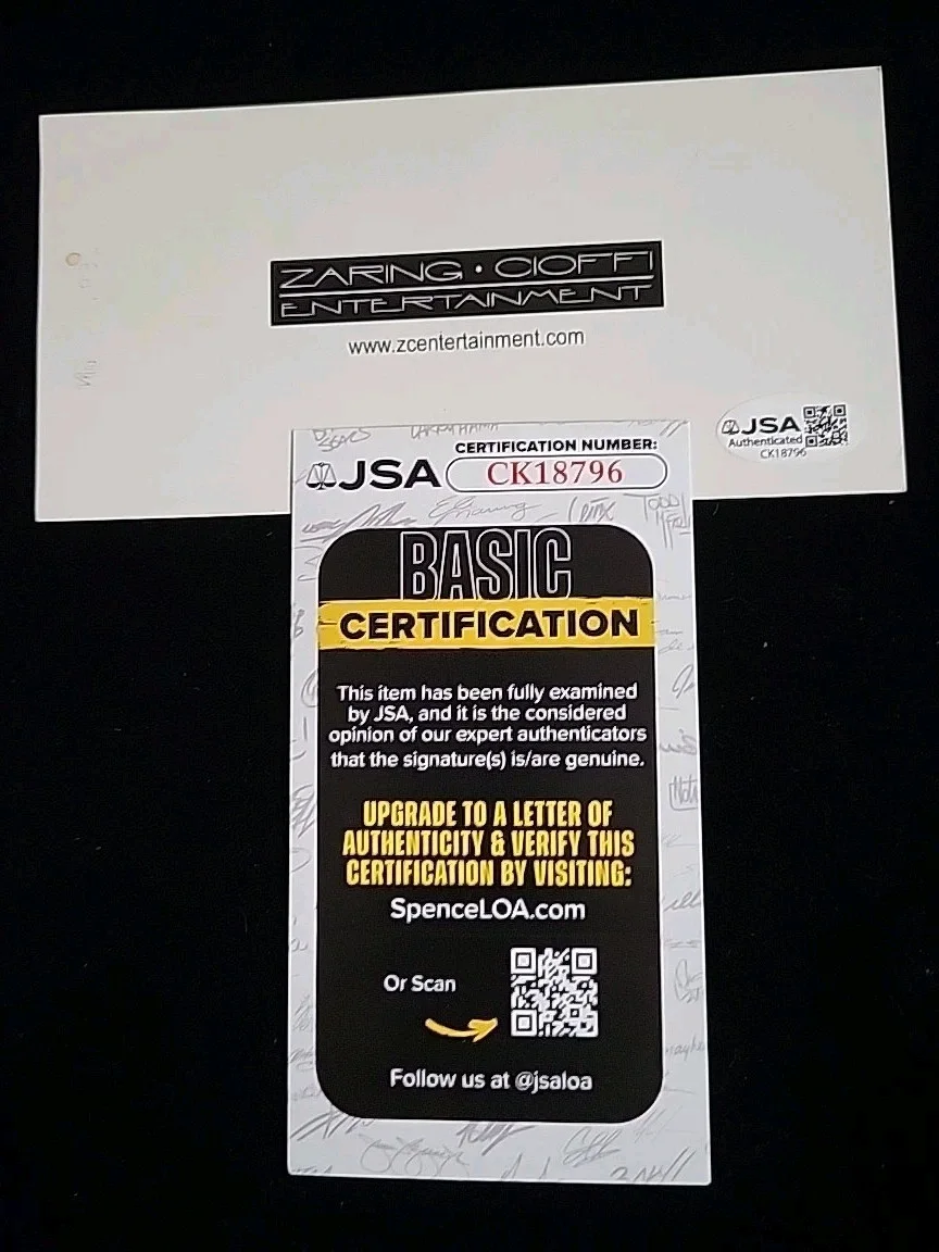 Meat Loaf 2003 Signed Ticket Nice Autograph COA JSA, image 2