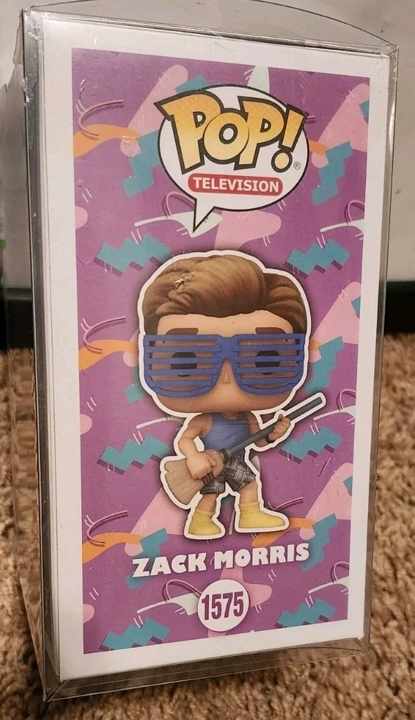 Mark Paul Gosselaar Saved by the Bell Zack signed autographed Funko Pop. Beckett, image 5
