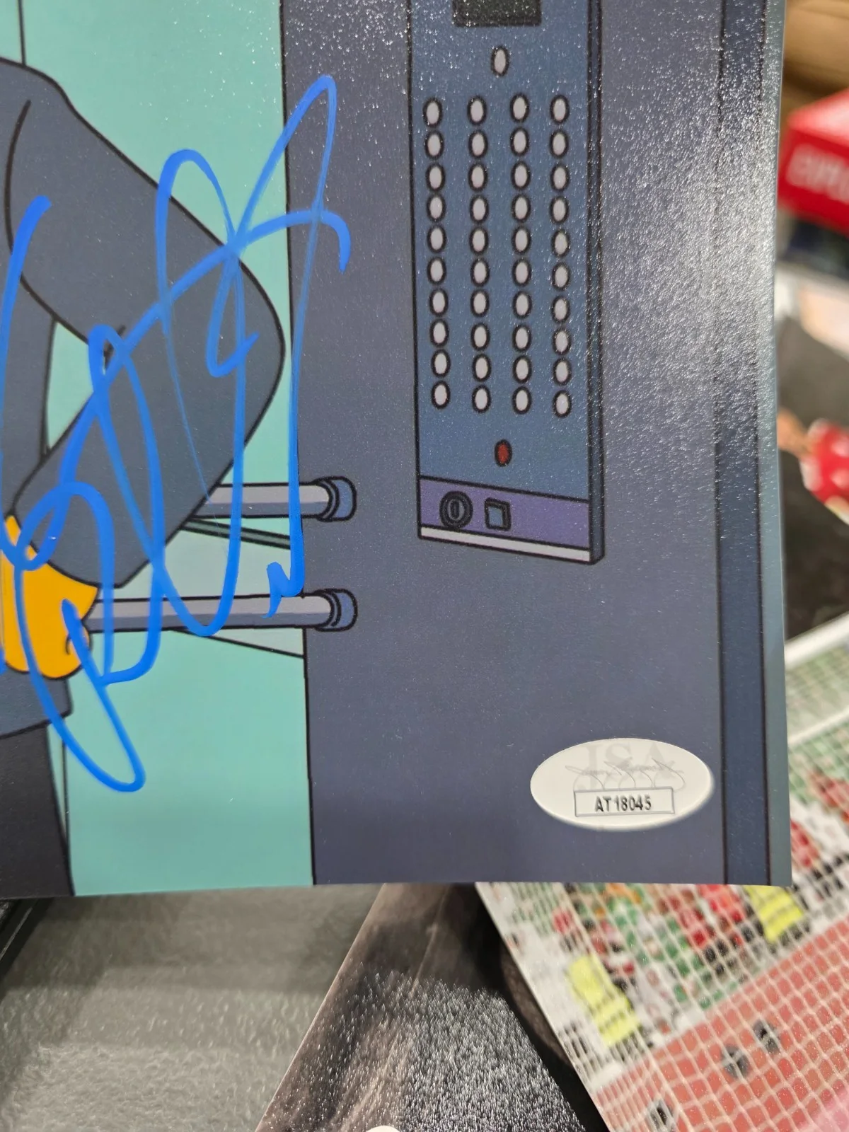 see title — Kevin Pollack Signed Autographed 8x10 the simpsons coa jsa, image 2