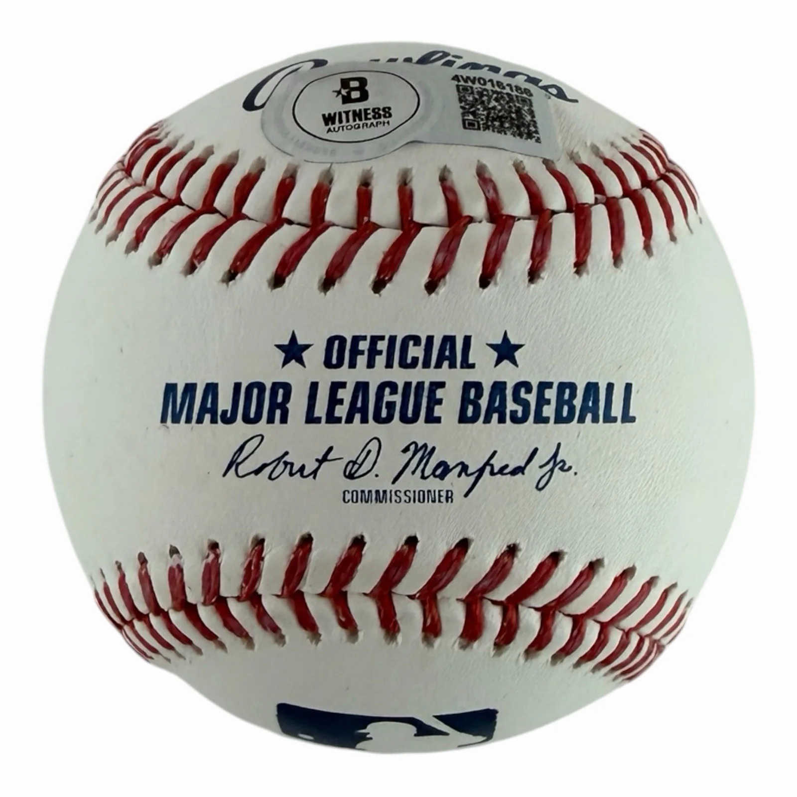 Patrick Renna — Patrick Renna Signed Rawlings Official MLB Baseball BAS The Great Hambino, image 2