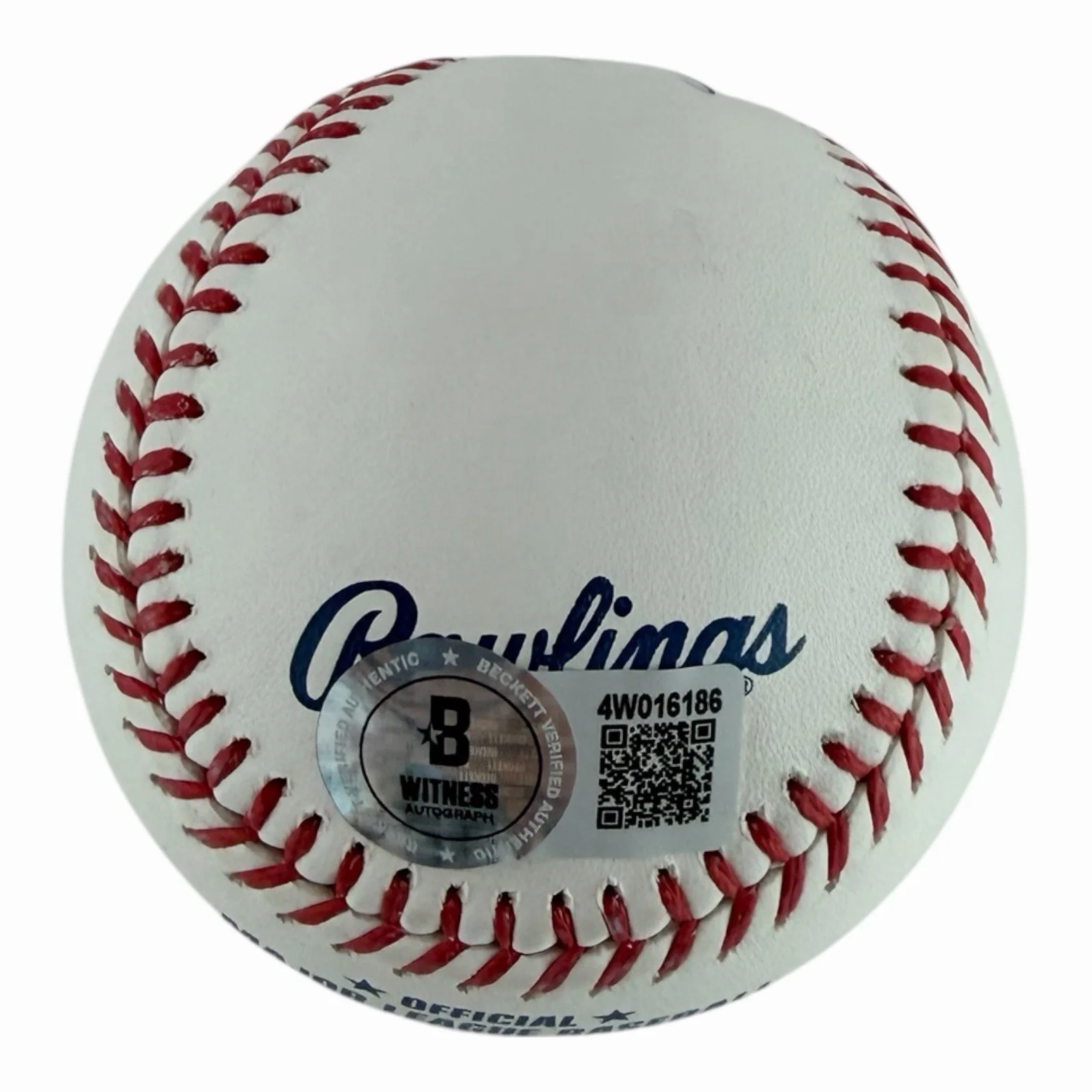 Patrick Renna — Patrick Renna Signed Rawlings Official MLB Baseball BAS The Great Hambino, image 3