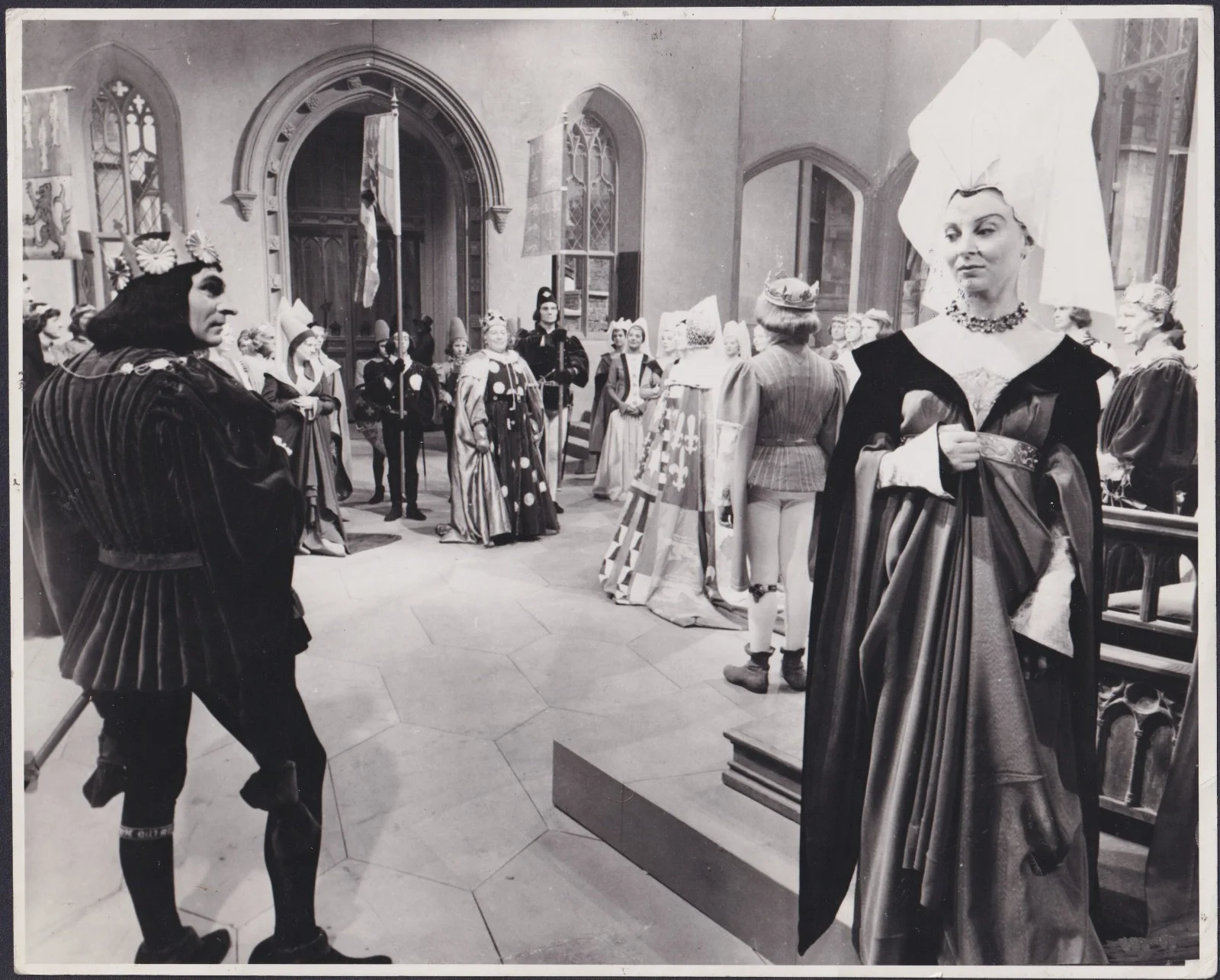 Richard III 2x ORIGINAL UK FOH Lobby Cards + 1x Still Shakespeare Olivier Bloom, изображение 4