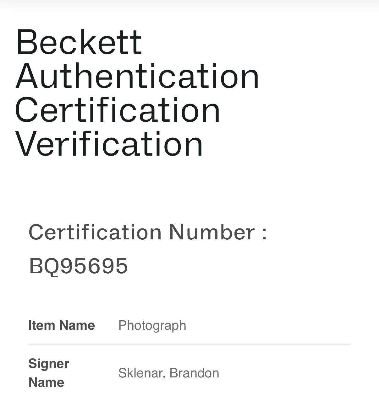Brandon Sklenar — BRANDON SKLENAR SIGNED AUTOGRAPH 8X10 PHOTO 1923 SPENCER DUTTON BECKETT BQ95695, image 4