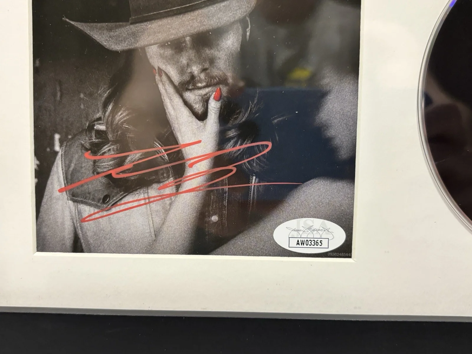 Warren Zeiders Signed CD Framed Pretty Little Poison JSA Authntic Autographed, image 3