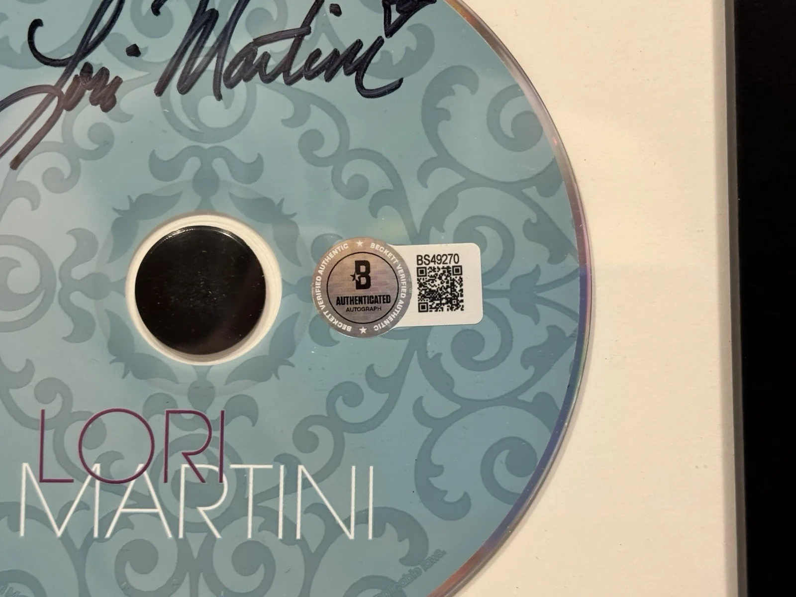 Lori Martini Signed CD Framed Dance Moms Autograph Beckett Authentic, image 3