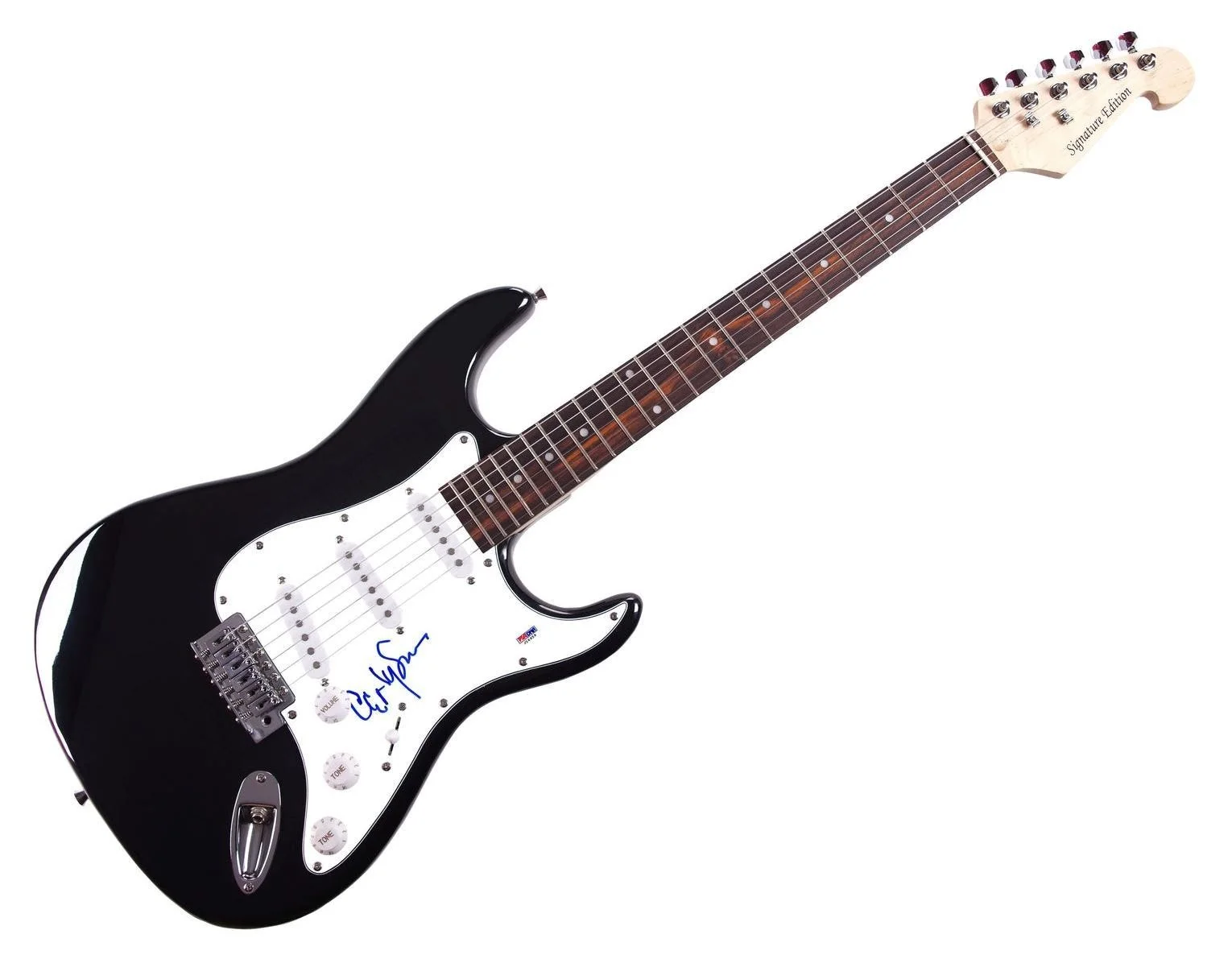 Carly Simon Signed Autographed Guitar PSA, image 2