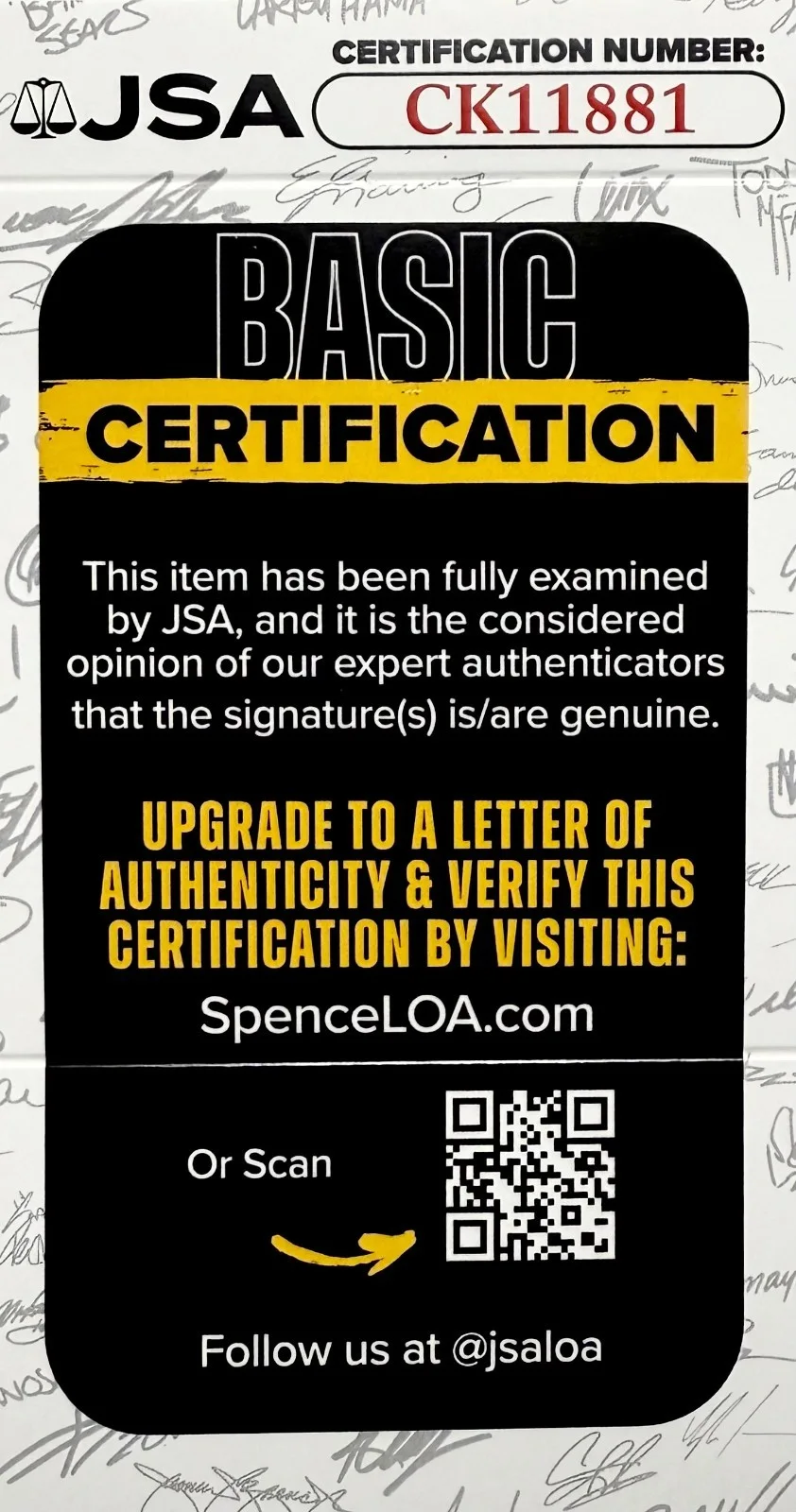 John Schneider — JOHN SCHNEIDER Signed Autographed 3x5 INDEX CARD Dukes of Hazzard JSA CERTIFIED, image 4