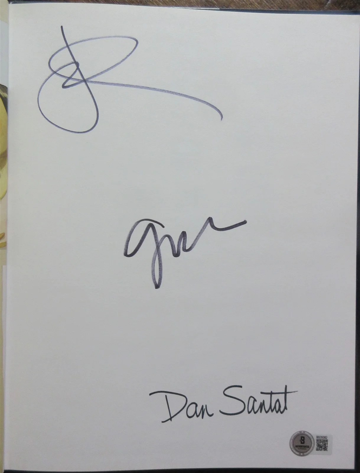 Jake Gyllenhaal Signed Book - Beckett BAS, image 2