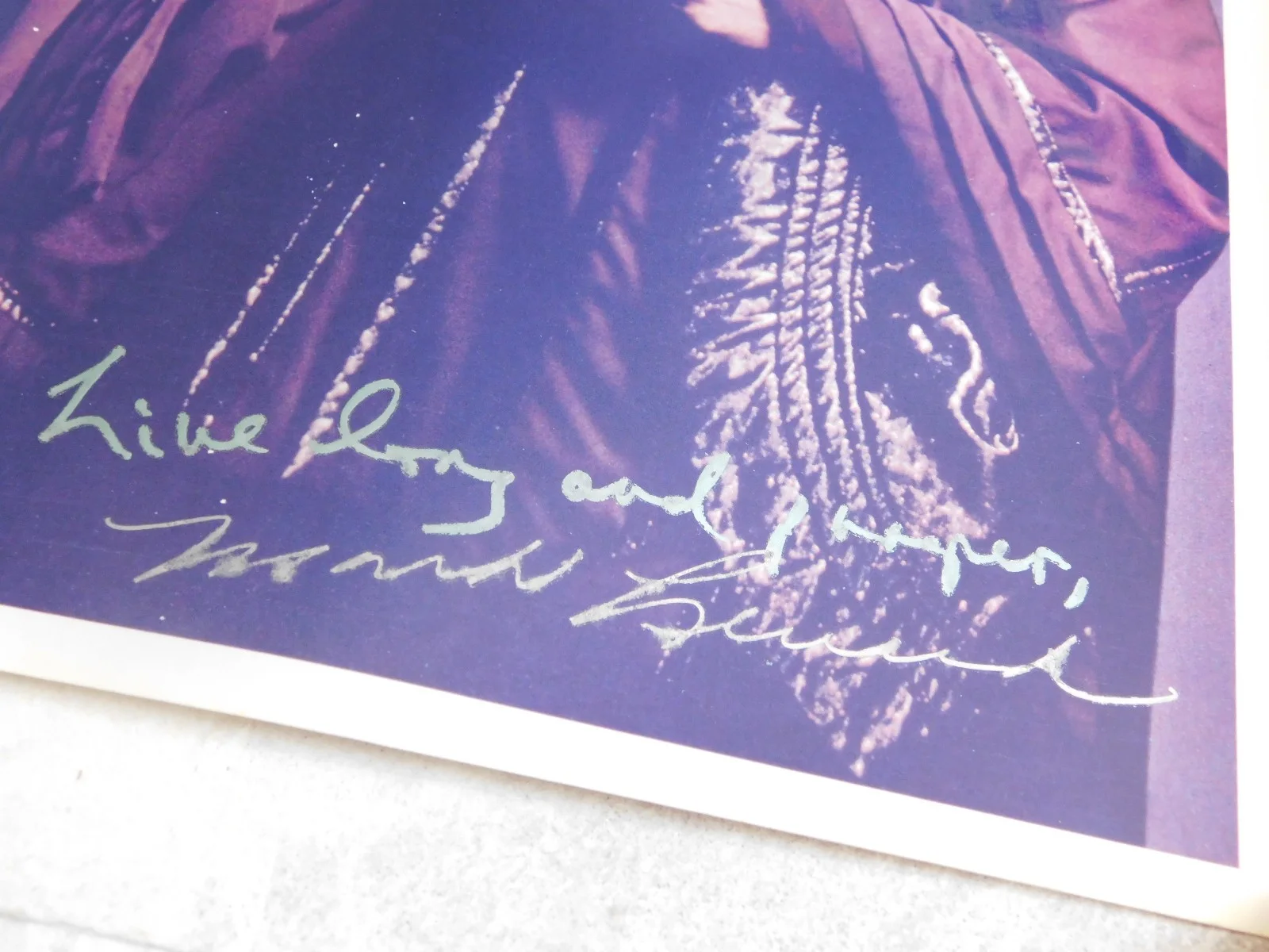 Mark Lenard Sarek Star Trek Autographed Live Long Prosper Photo 8x10 Guaranteed, изображение 2