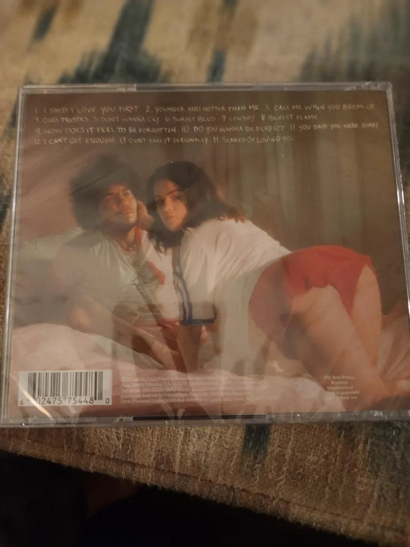 SIGNED Selena Gomez Benny Blanco I Said I Love You First CD Autograph Brand New, изображение 2