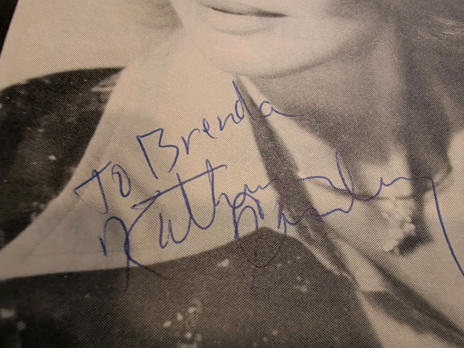 Kathryn Crosby Tony Russel Autographed Playbill Lakes Region Playhouse 1978, изображение 2