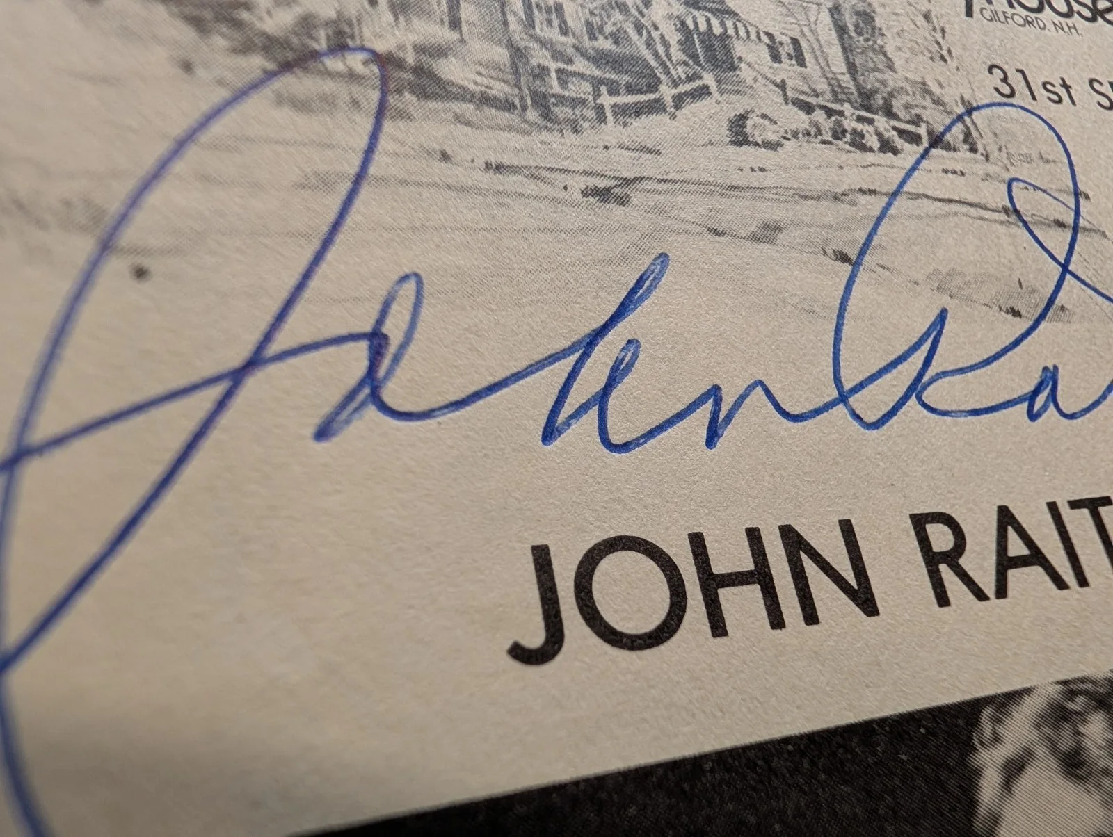 3 John Raitt Autographed Playbills Lakes Region Playhouse Legend 1976, 78, 81, изображение 4